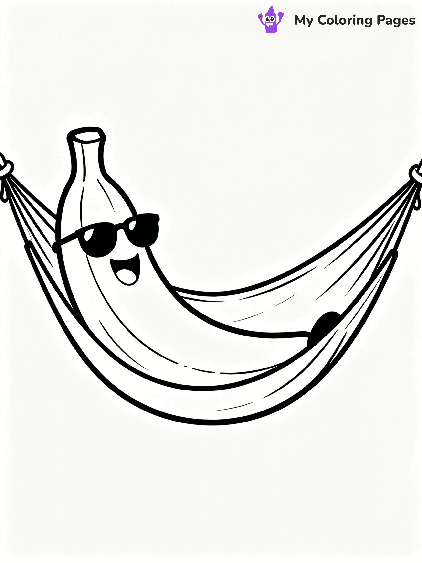 Food With Faces Coloring Pages - 3