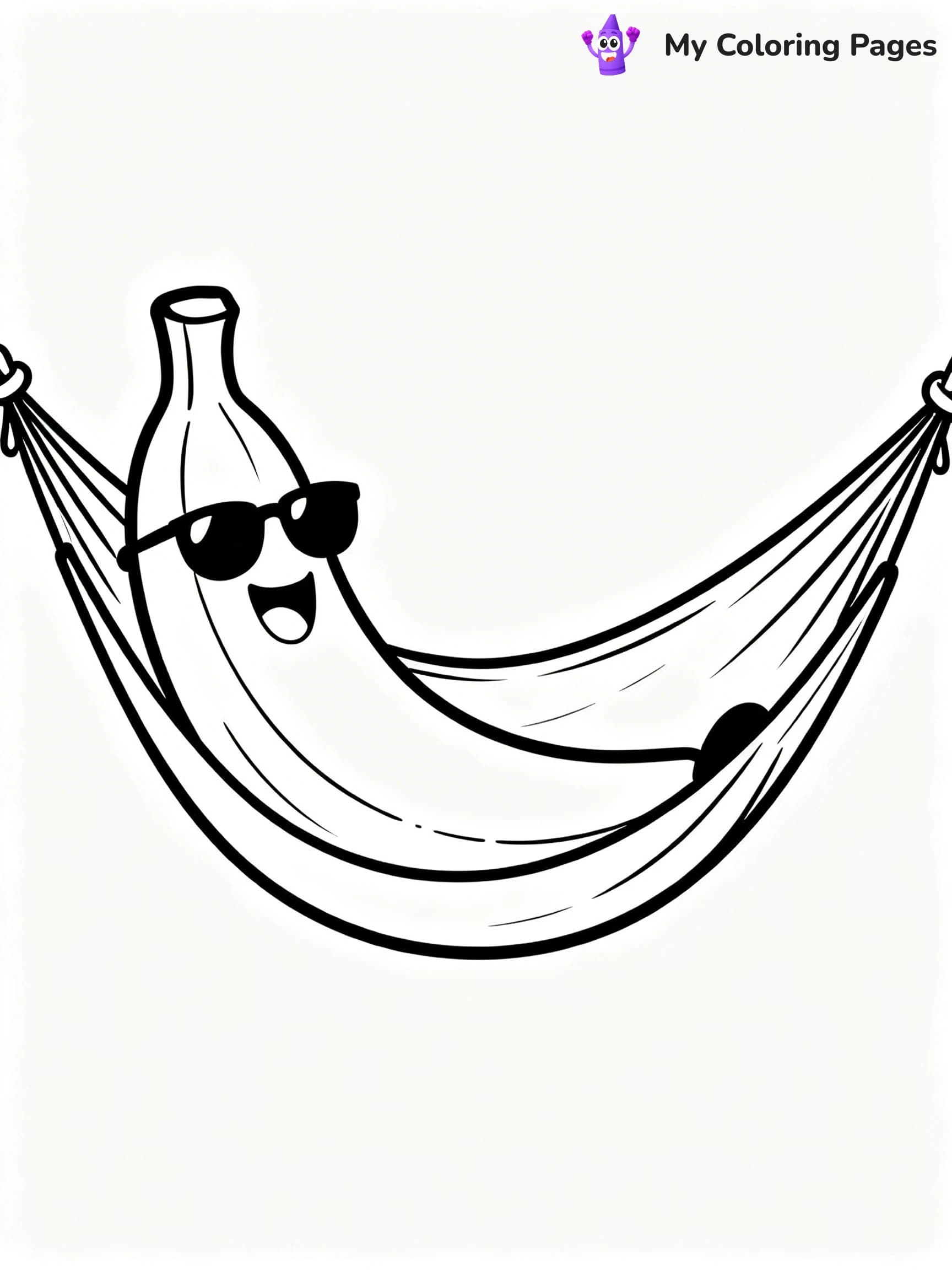 Food With Faces Coloring Pages - 3