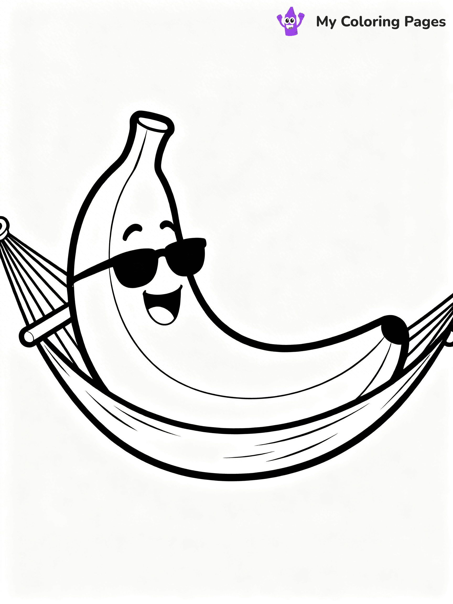 Food With Faces Coloring Pages - 2