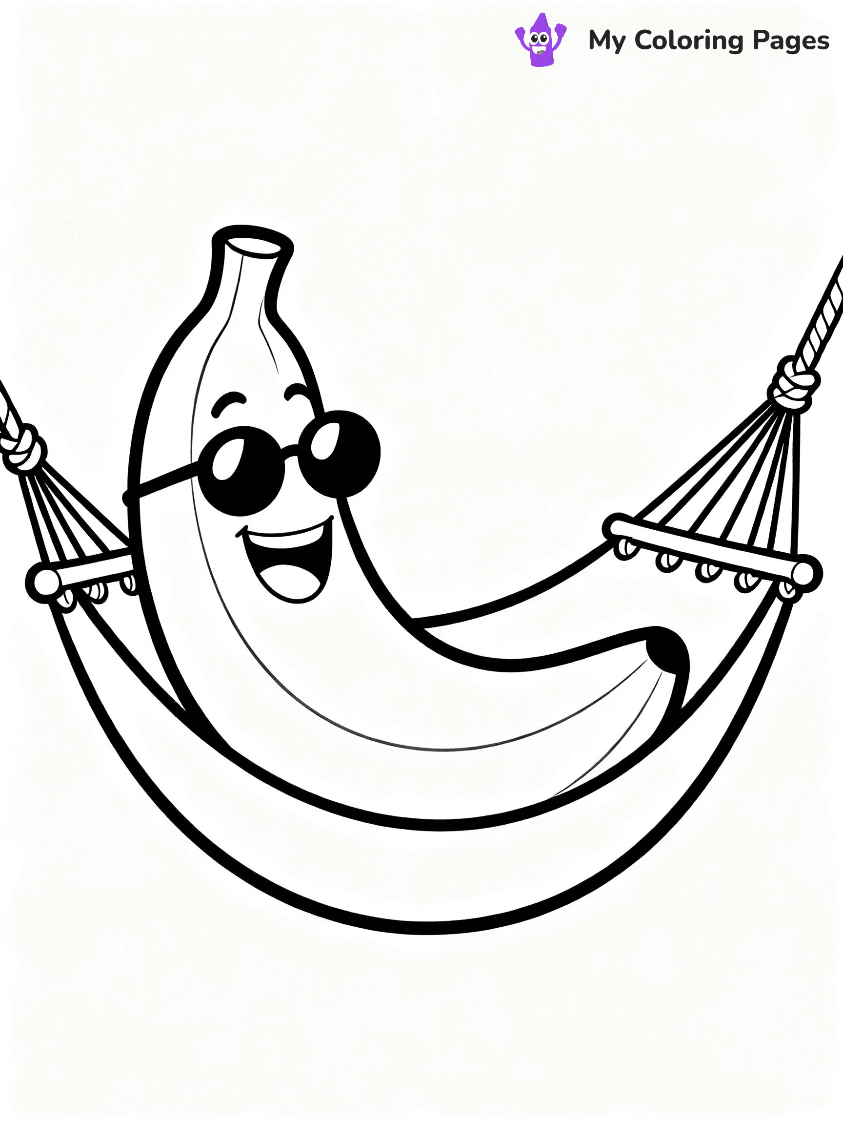 Food With Faces Coloring Pages - 1