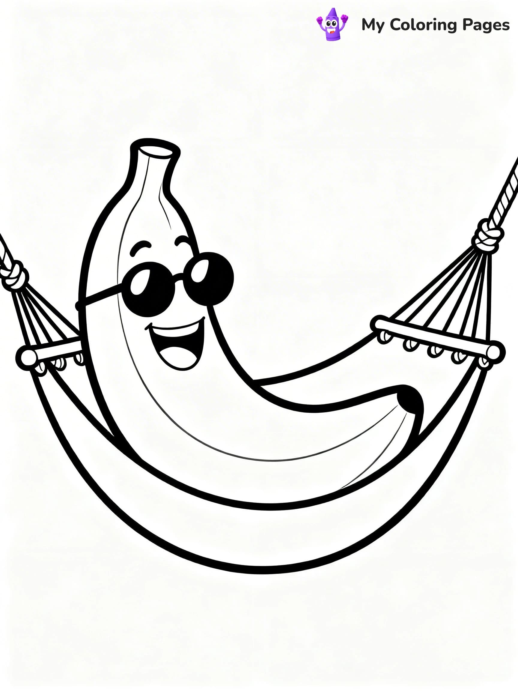 Food With Faces Coloring Pages - 1