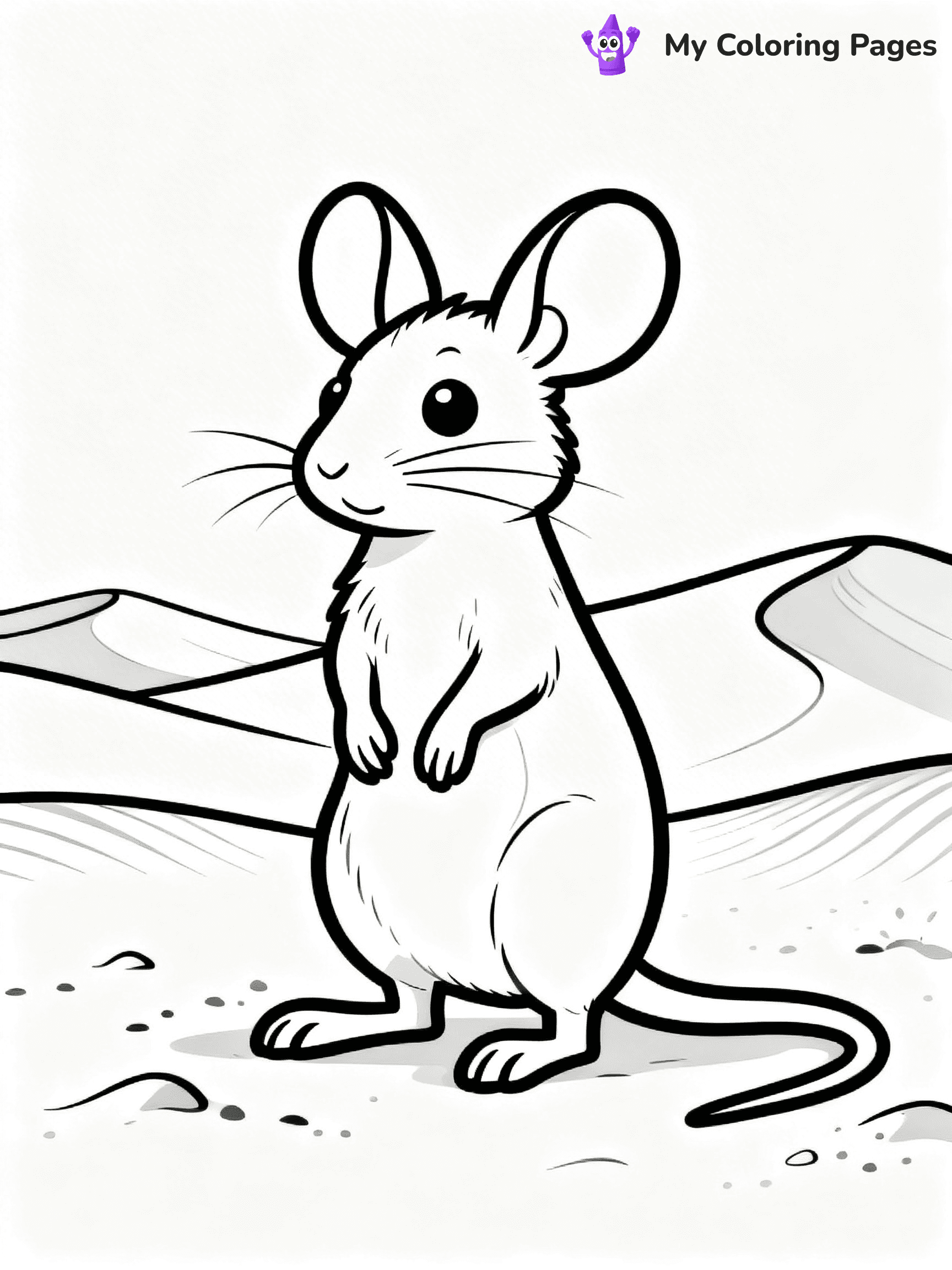Desert Animal Coloring Pages - 57