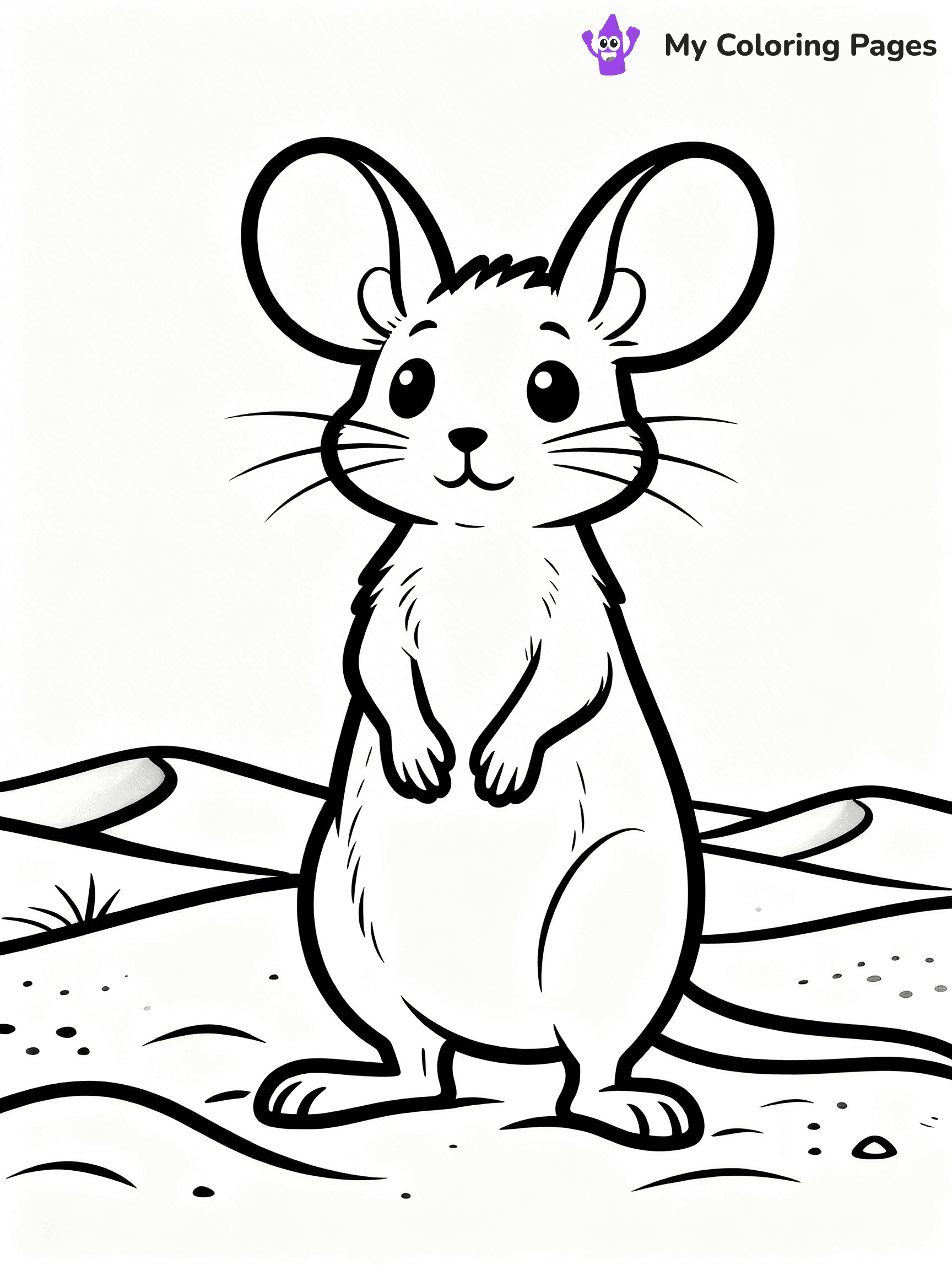 Desert Animal Coloring Pages - 56