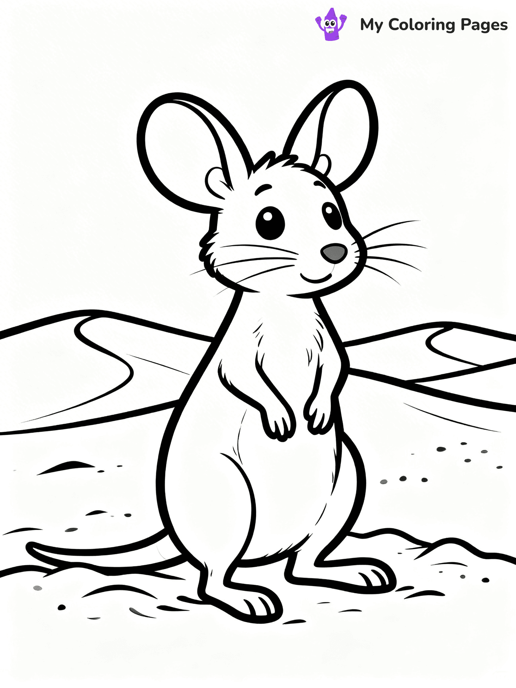 Desert Animal Coloring Pages - 55