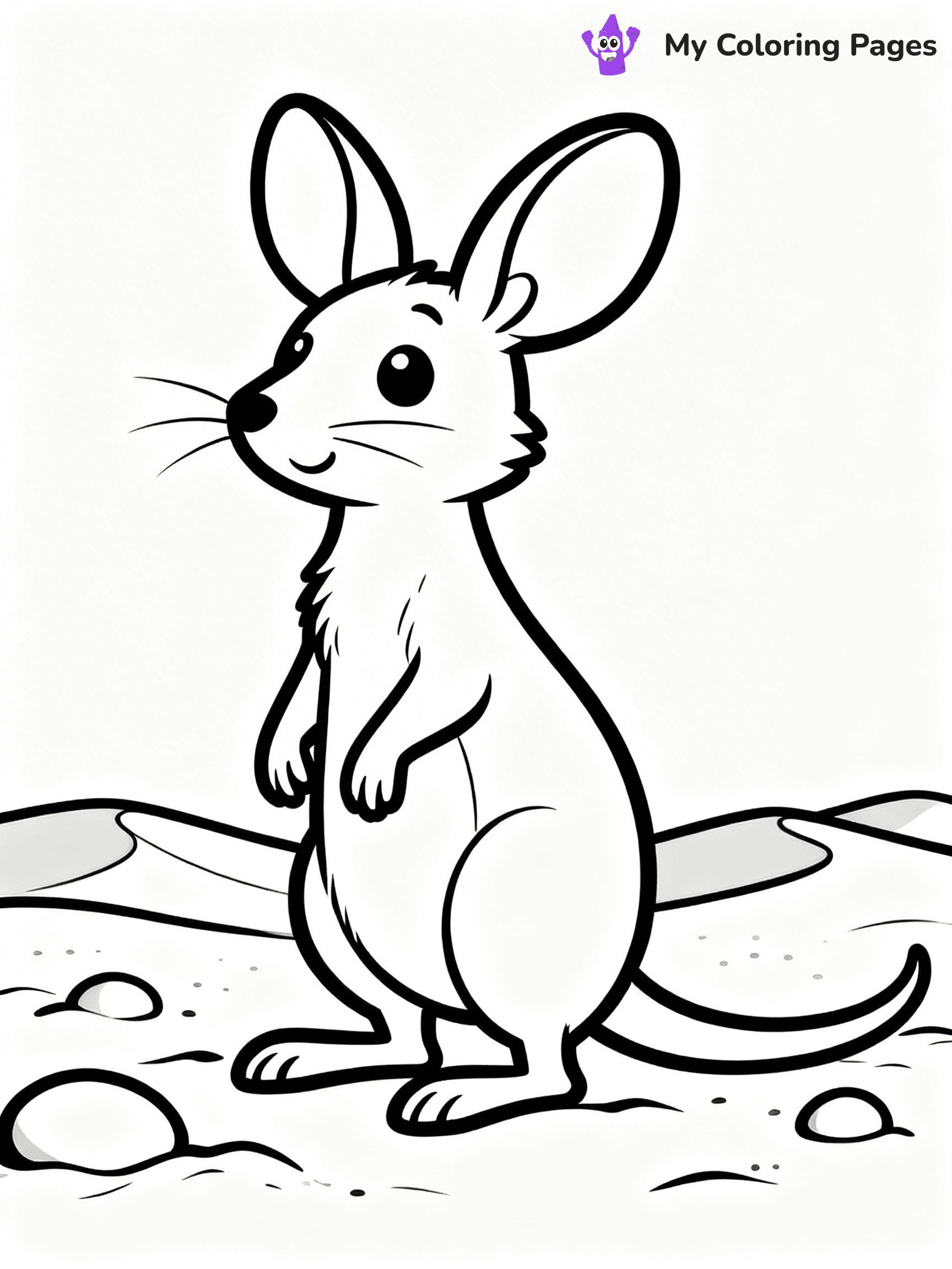 Desert Animal Coloring Pages - 53