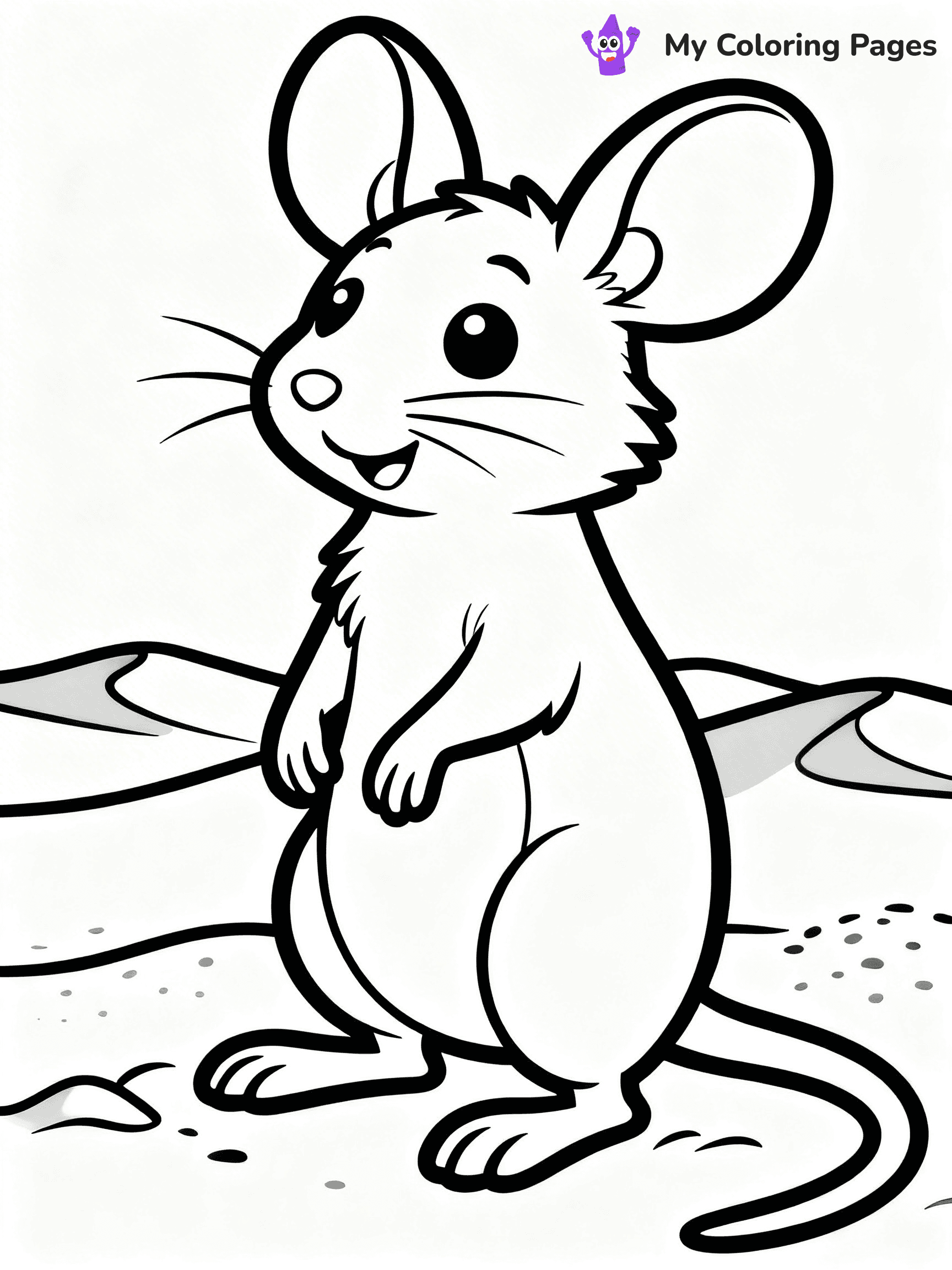 Desert Animal Coloring Pages - 52