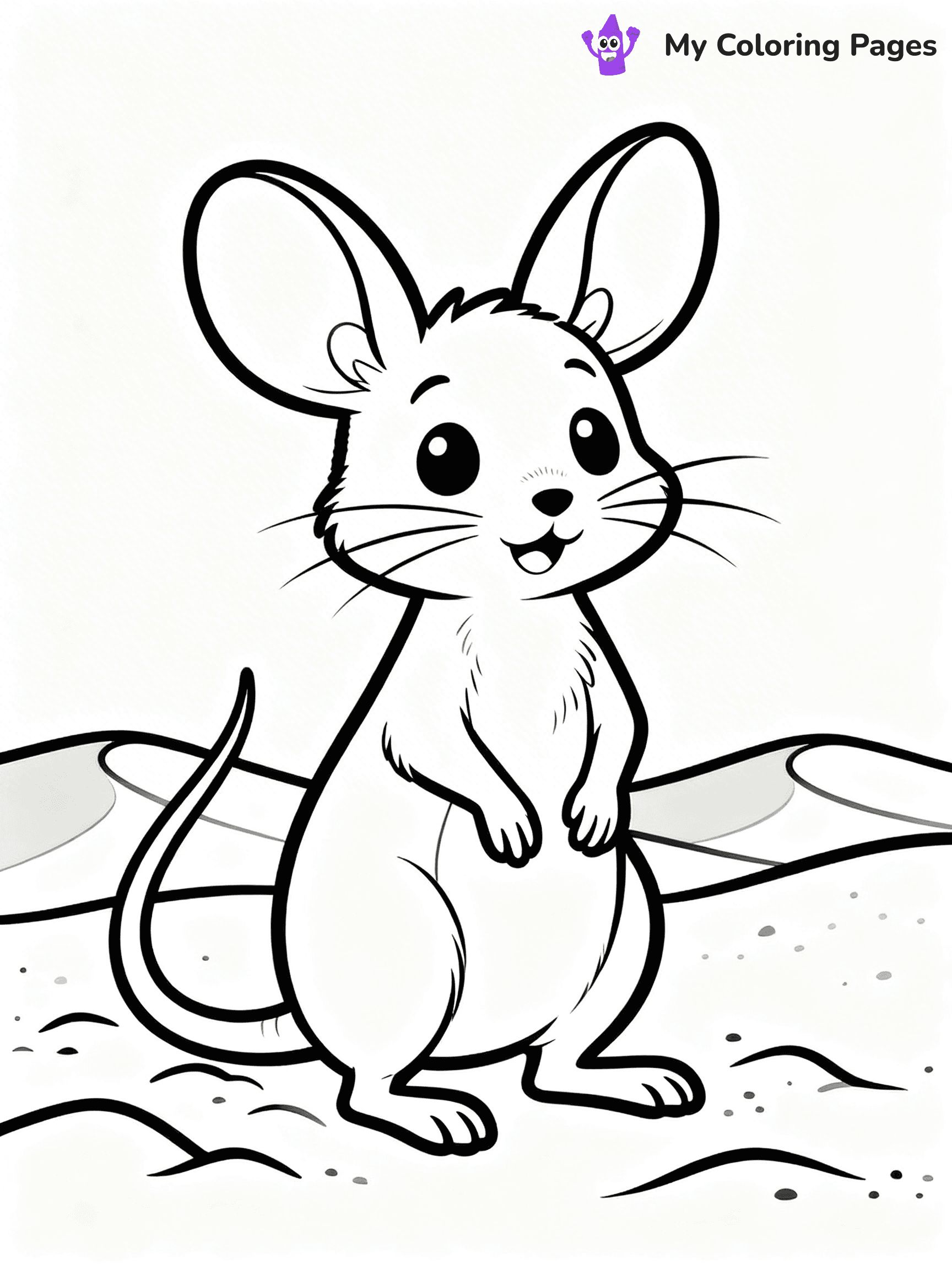 Desert Animal Coloring Pages - 51