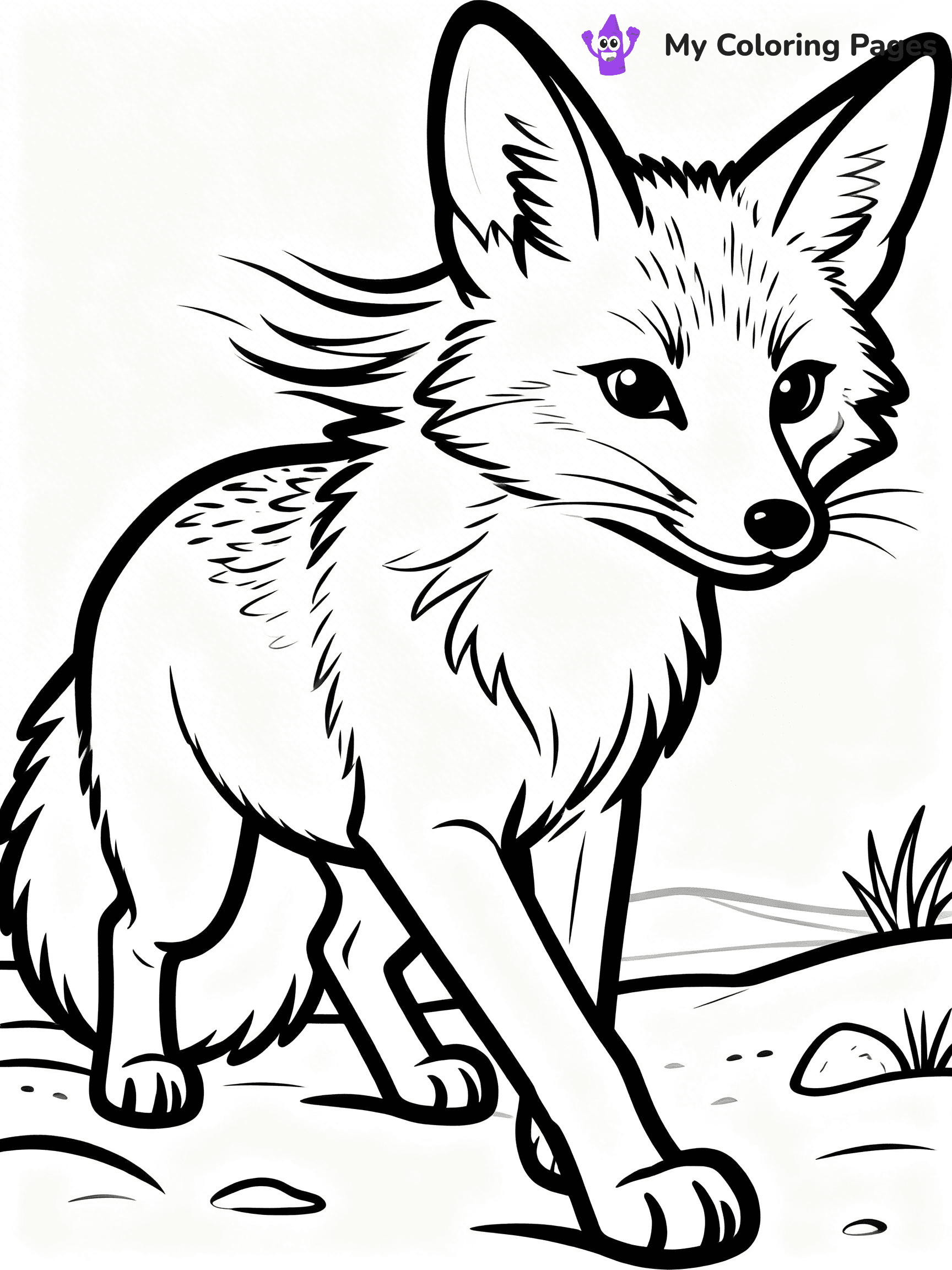 Desert Animal Coloring Pages - 42