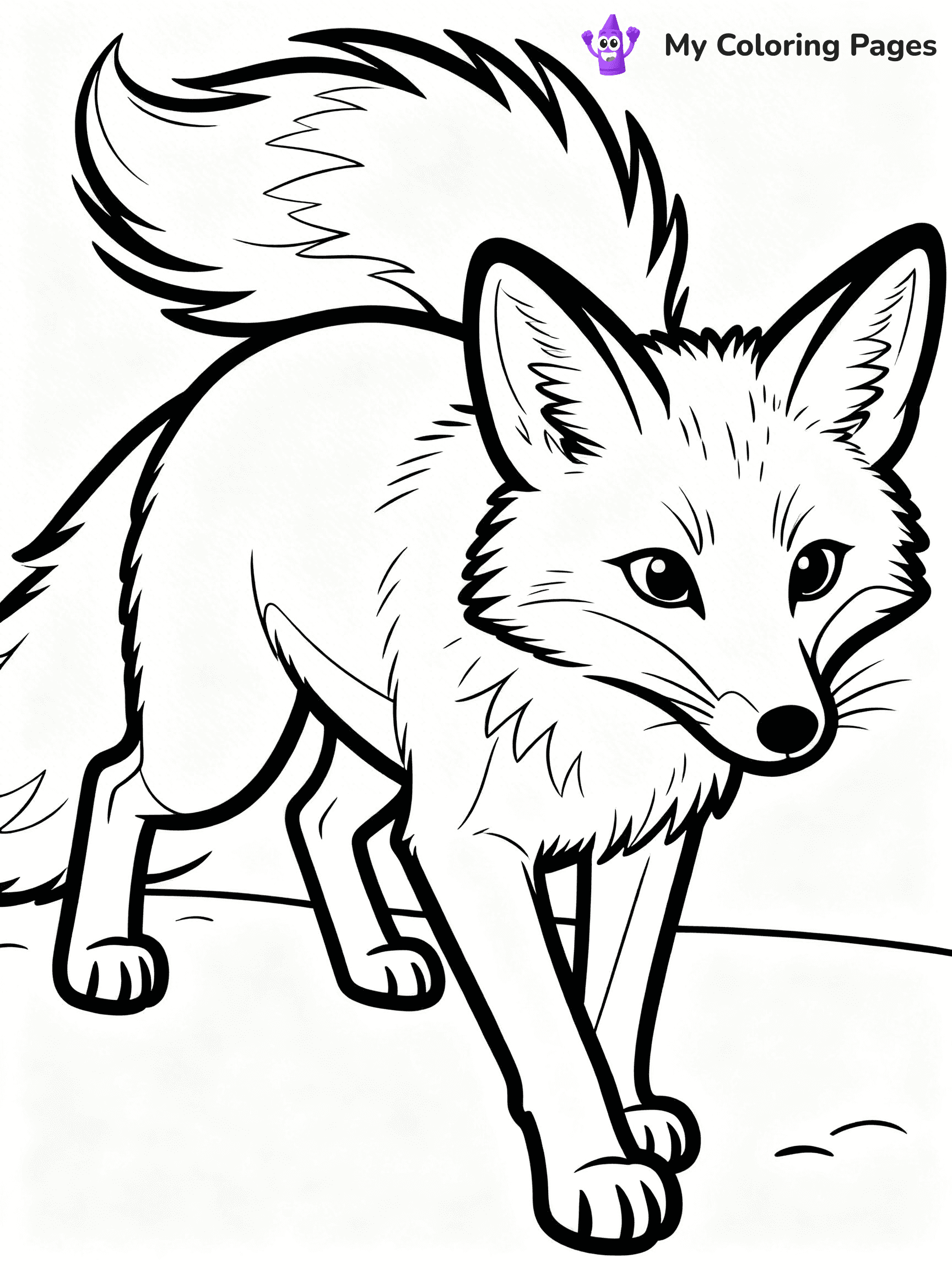 Desert Animal Coloring Pages - 41