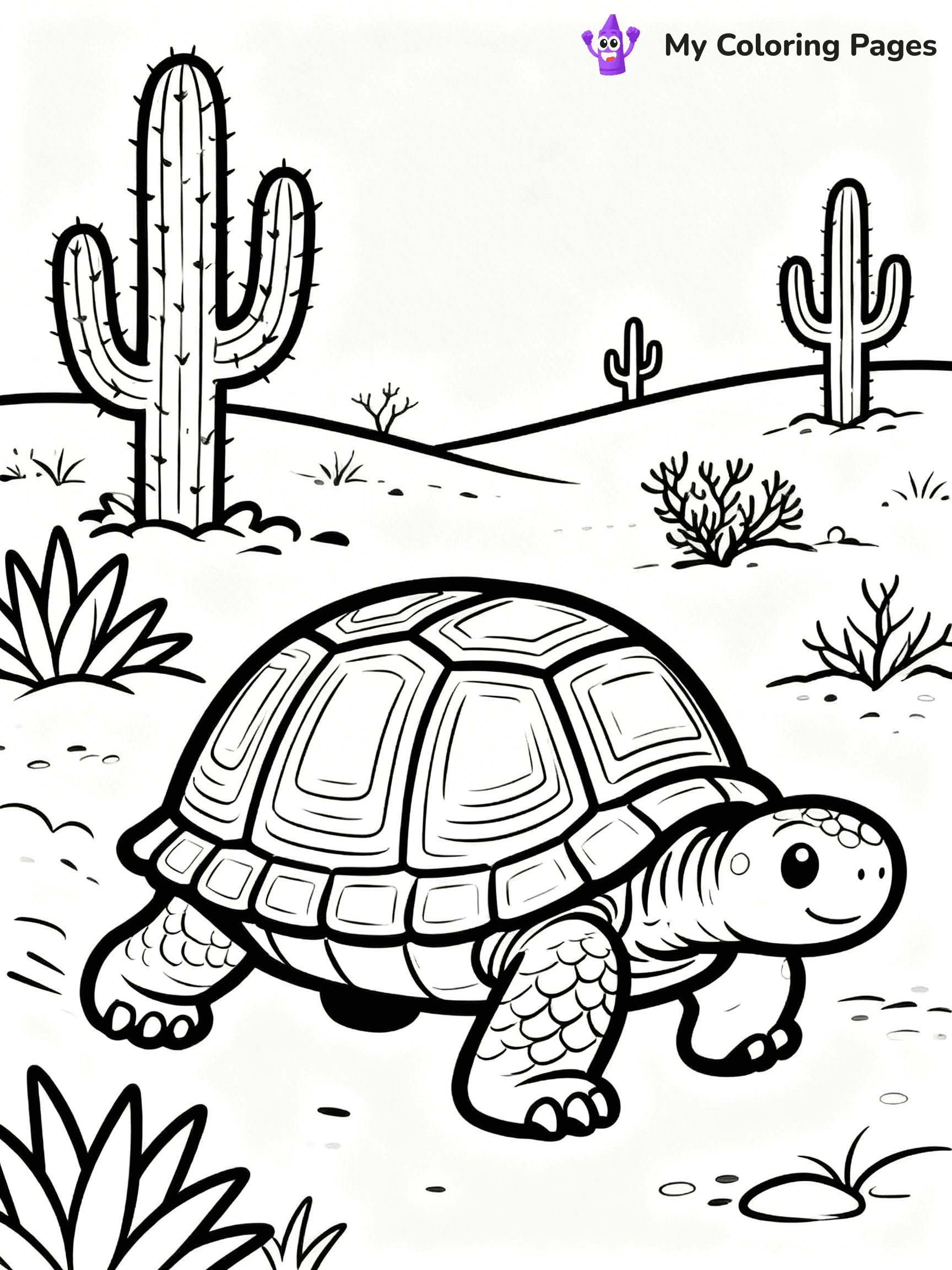 Desert Animal Coloring Pages - 29