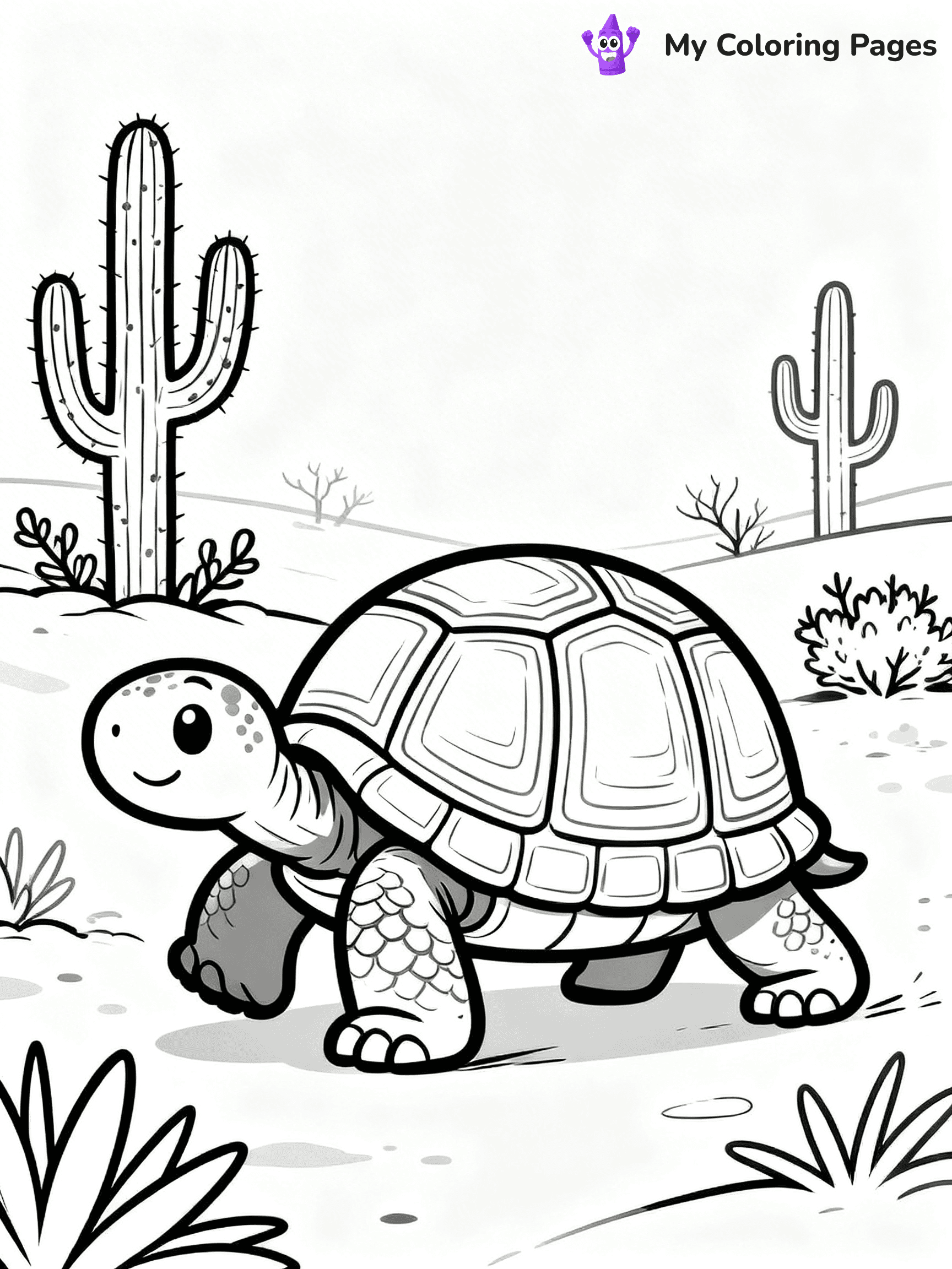 Desert Animal Coloring Pages - 28
