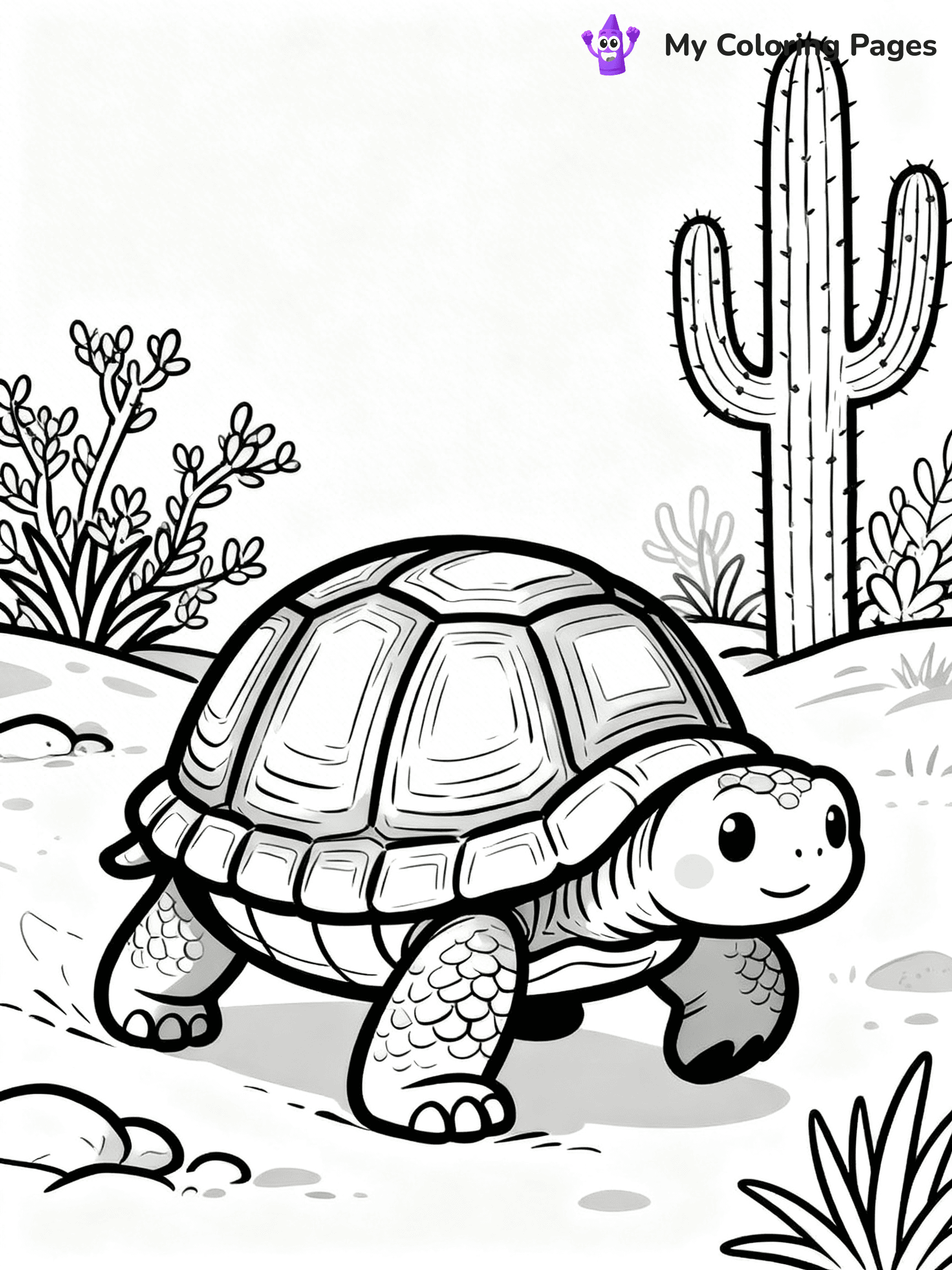 Desert Animal Coloring Pages - 26