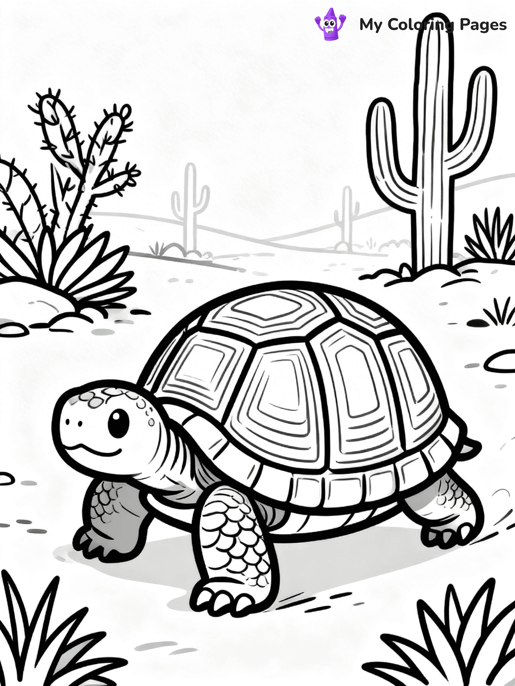 Desert Animal Coloring Pages - 25