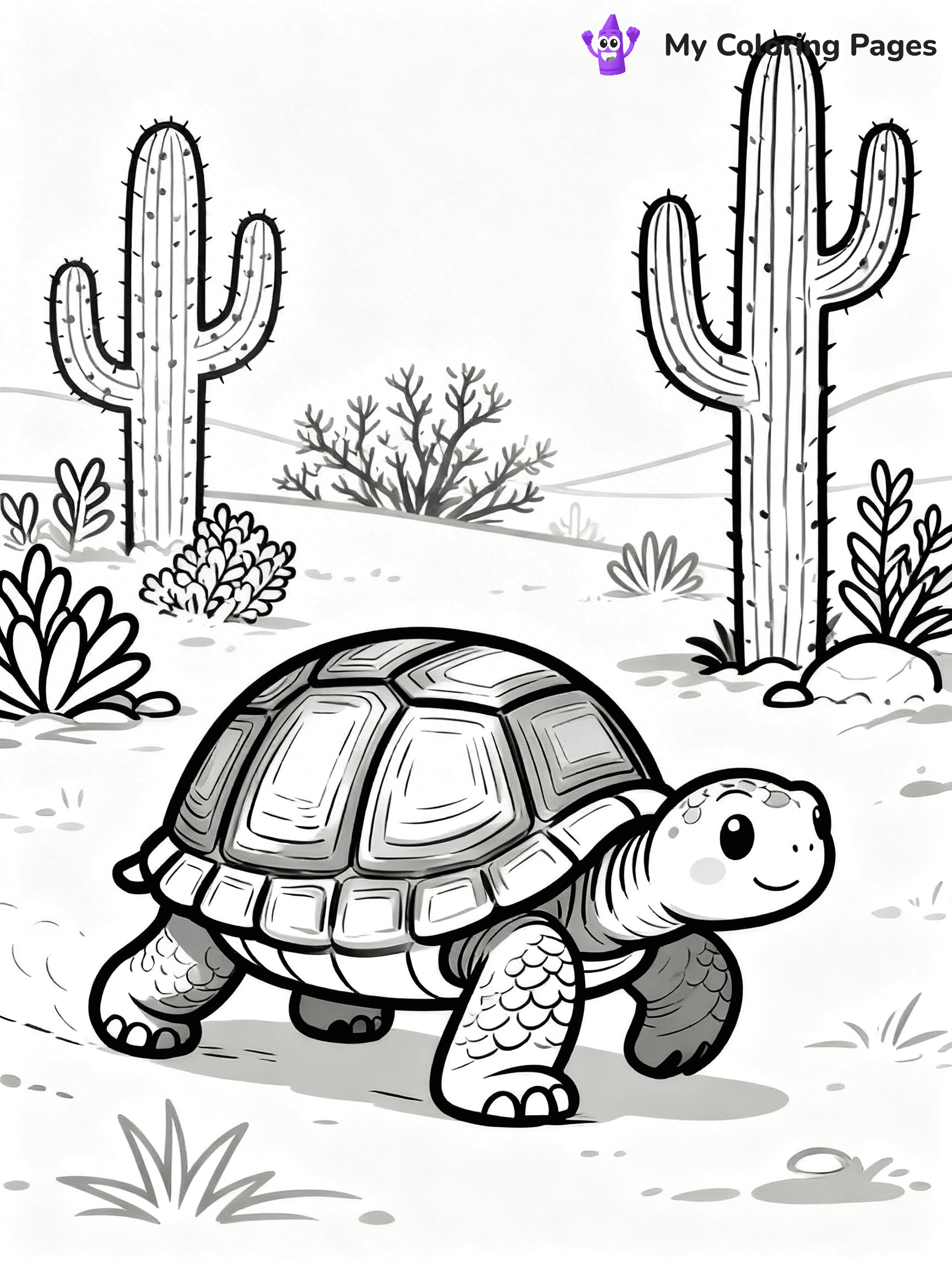 Desert Animal Coloring Pages - 24