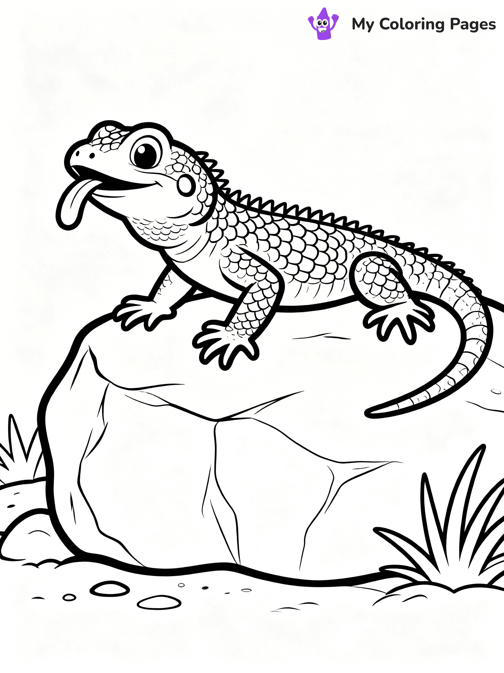 Desert Animal Coloring Pages - 14
