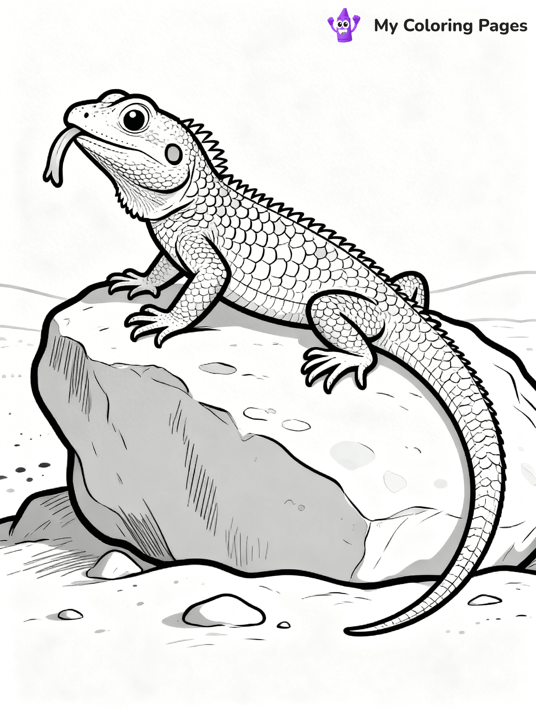 Desert Animal Coloring Pages - 13