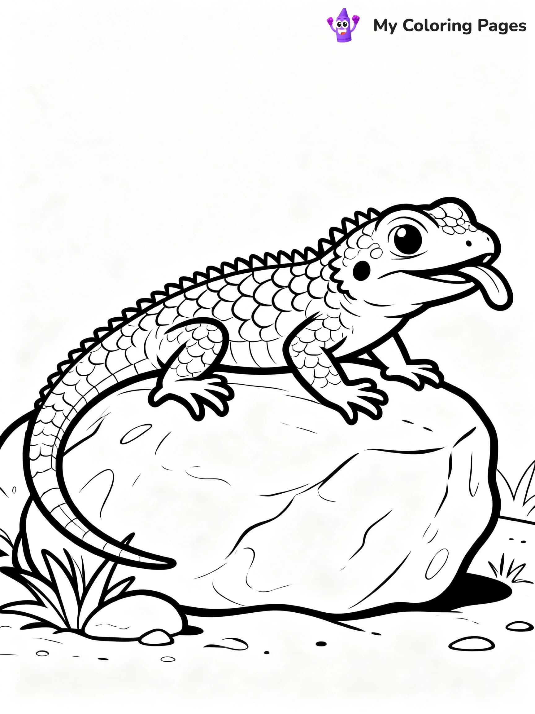 Desert Animal Coloring Pages - 12