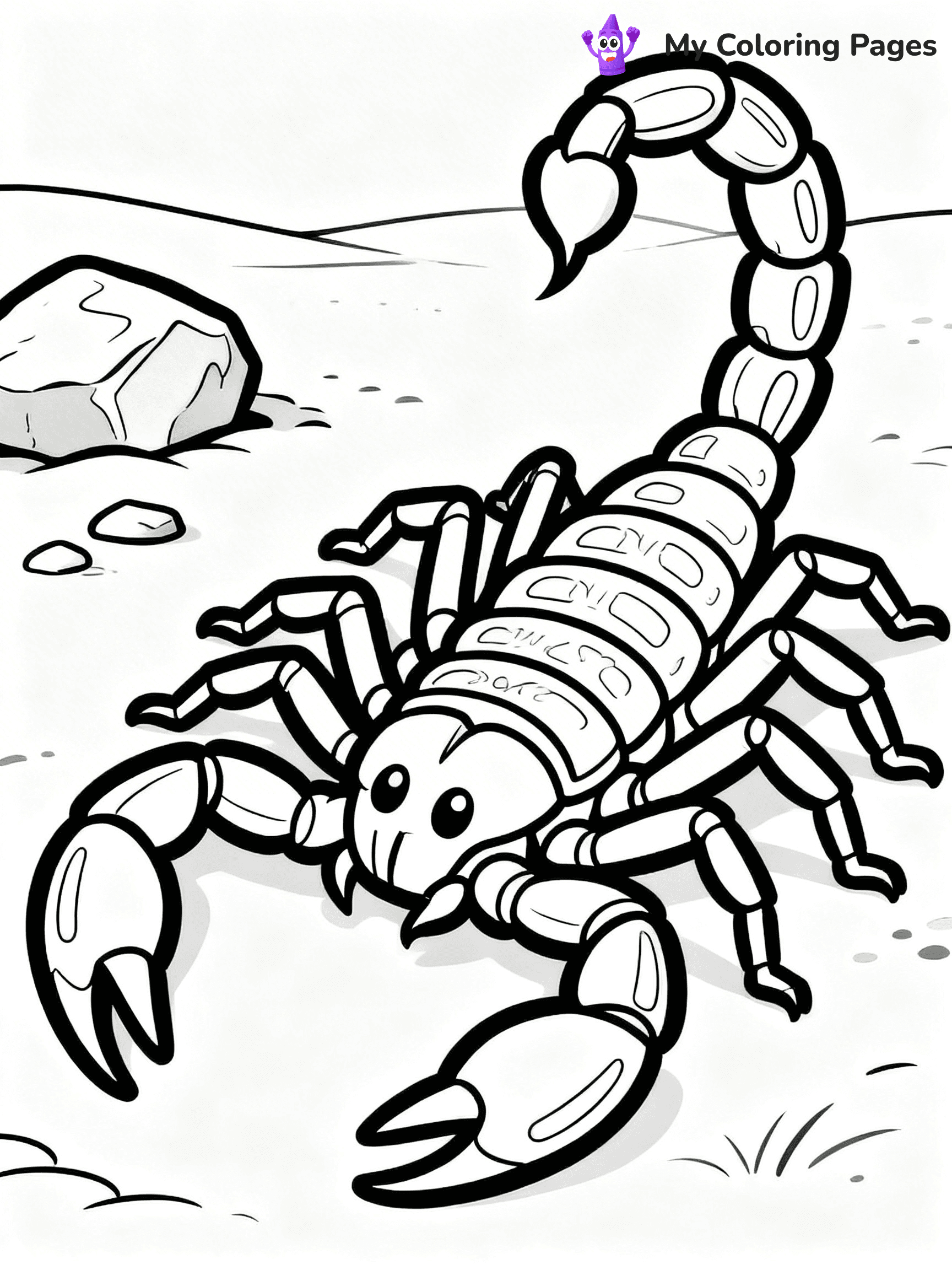 Desert Animal Coloring Pages - 7