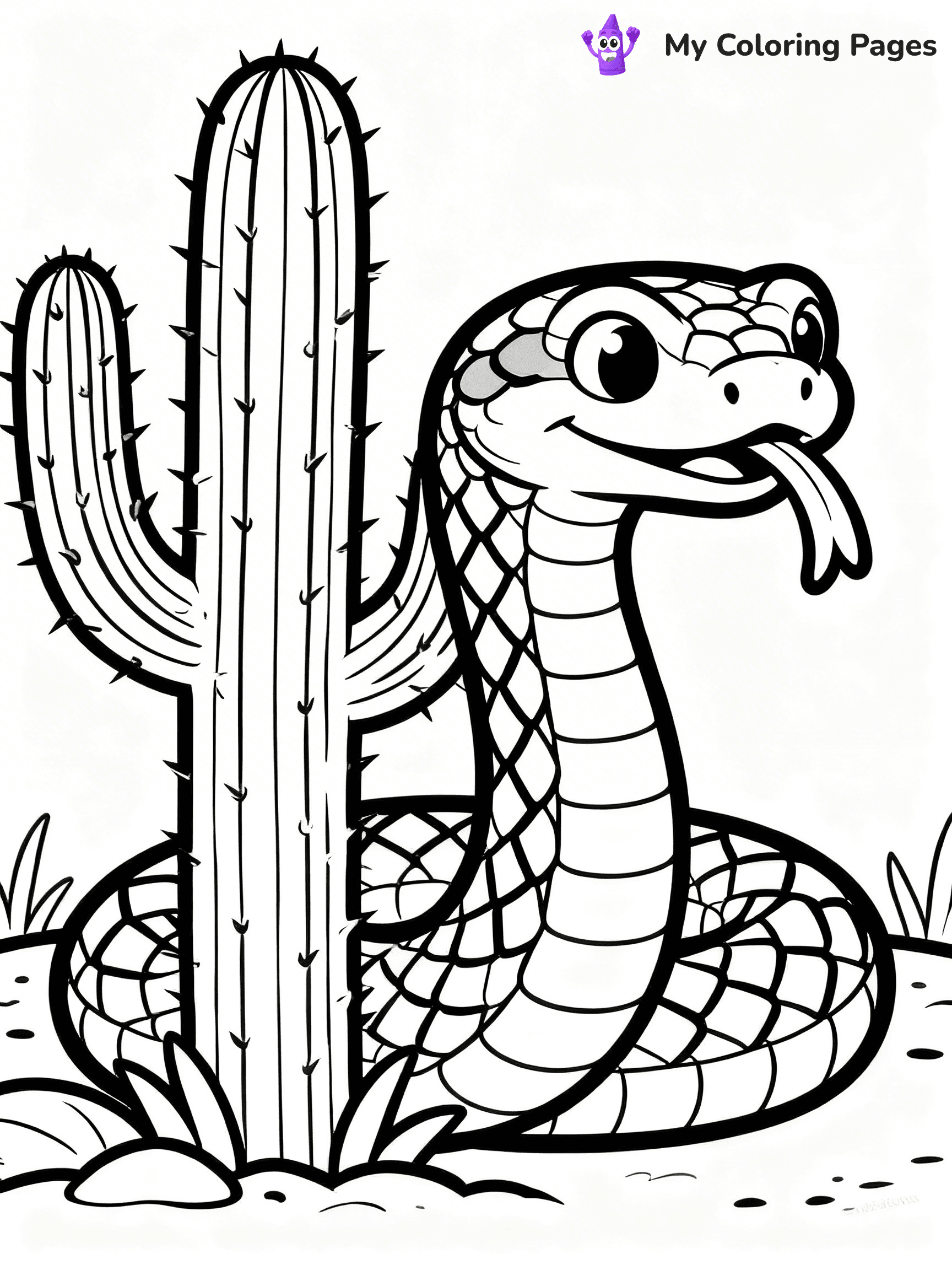 Desert Animal Coloring Pages - 3