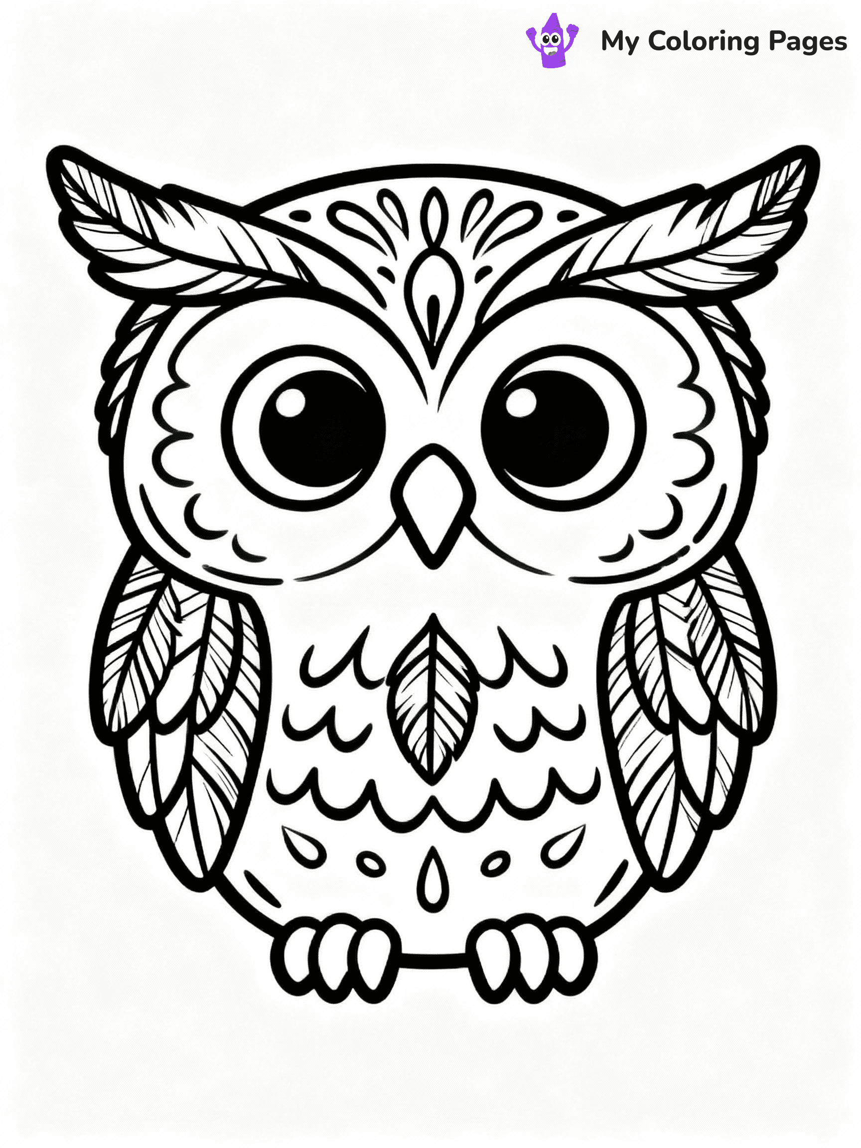 ⚠️ CRITICAL REQUIREMENT - ABSOLUTE BLACK AND WHITE ONLY ⚠️
This MUST be a BLACK AND WHITE line drawing ONLY. NO COLORS whatsoever.
- ONLY pure black lines (#000000) on pure white background (#FFFFFF)
- ABSOLUTELY NO colors, NO shading, NO gradients, NO grayscale
- If there are ANY colors in the output, the image is REJECTED
- This is a COLORING PAGE - meant to be COLORED IN by children
- The output must be UNCOLORED line art ready for coloring
⚠️ SUBJECT TO DRAW: Animal-themed sugar skull featuring a detailed owl, large eyes, feathers incorporated into the design, whimsical style
(REMEMBER: Output must be BLACK AND WHITE line art only, NOT colored!)
# COLORING PAGE: BLACK OUTLINES ONLY - WHITE BACKGROUND MANDATORY
Create a **coloring book page** using EXACTLY two values: black lines, white space.
## NON-NEGOTIABLE BINARY RULES
- **ONLY #000000 (black) and #FFFFFF (white)** - NO other values exist
- **EVERY PIXEL = BLACK OR WHITE** - no gray/shading/antialiasing
- **WHITE BACKGROUND MANDATORY** - entire canvas stays white
- **ALL SHAPES HOLLOW** - everything is empty outlines waiting to be colored
- **FORBIDDEN:** fills, shading, gradients, patterns, textures, colors
- **NO SOLID REGIONS** - if it's not a thin line, it's wrong
## Universal Line Standards
- Black outlines ONLY - thin, uniform weight
- Every shape completely empty inside
- Closed contours suitable for coloring
- Simple flat illustration - zero depth/3D/realism
- **Style:** Whimsical Doodle Art Alley - rounded, friendly outlines (unless specified)
## Everything = Outline Only
- Characters/animals: hollow shapes
- Objects/clothing: empty contours
- Backgrounds/scenery: line work only
- Natural elements: outlined forms
- Dark/night areas: don't exist (use outlined symbols)
- Textures/patterns: convert to simple lines
## The Test
Can a child color EVERY white space with crayons? If any area is pre-filled/shaded/gray or colored in, it FAILS. Every shape must be waiting to receive color.
**FINAL OUTPUT**: Binary coloring page. Black lines define shapes. White spaces ready for coloring. Nothing else exists. No exceptions. Print-ready.
⚠️ FINAL REMINDER: Draw the subject "Animal-themed sugar skull featuring a detailed owl, large eyes, feathers incorporated into the design, whimsical style" as BLACK AND WHITE line art. Zero colors in output.