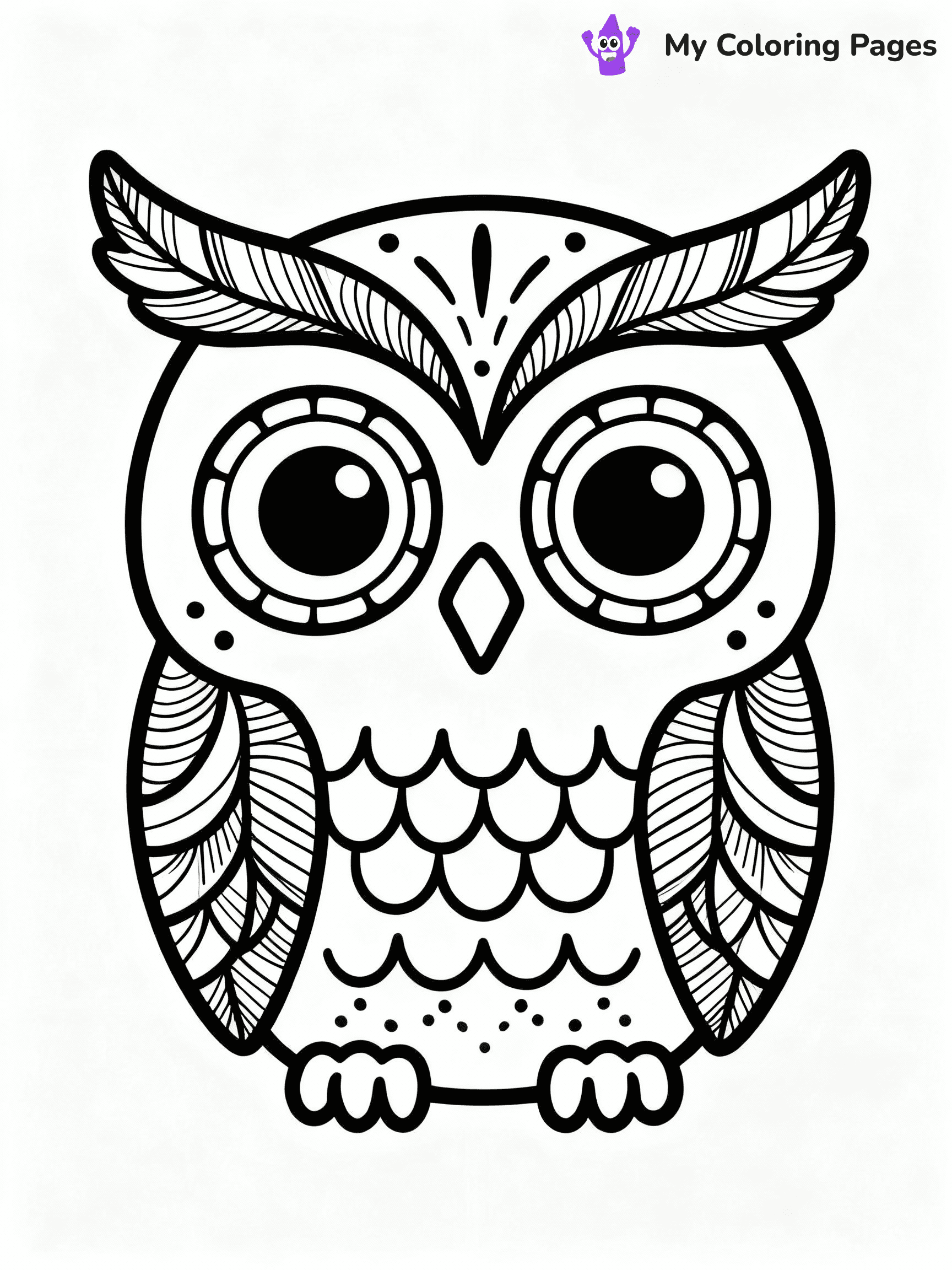 ⚠️ CRITICAL REQUIREMENT - ABSOLUTE BLACK AND WHITE ONLY ⚠️
This MUST be a BLACK AND WHITE line drawing ONLY. NO COLORS whatsoever.
- ONLY pure black lines (#000000) on pure white background (#FFFFFF)
- ABSOLUTELY NO colors, NO shading, NO gradients, NO grayscale
- If there are ANY colors in the output, the image is REJECTED
- This is a COLORING PAGE - meant to be COLORED IN by children
- The output must be UNCOLORED line art ready for coloring
⚠️ SUBJECT TO DRAW: Animal-themed sugar skull featuring a detailed owl, large eyes, feathers incorporated into the design, whimsical style
(REMEMBER: Output must be BLACK AND WHITE line art only, NOT colored!)
# COLORING PAGE: BLACK OUTLINES ONLY - WHITE BACKGROUND MANDATORY
Create a **coloring book page** using EXACTLY two values: black lines, white space.
## NON-NEGOTIABLE BINARY RULES
- **ONLY #000000 (black) and #FFFFFF (white)** - NO other values exist
- **EVERY PIXEL = BLACK OR WHITE** - no gray/shading/antialiasing
- **WHITE BACKGROUND MANDATORY** - entire canvas stays white
- **ALL SHAPES HOLLOW** - everything is empty outlines waiting to be colored
- **FORBIDDEN:** fills, shading, gradients, patterns, textures, colors
- **NO SOLID REGIONS** - if it's not a thin line, it's wrong
## Universal Line Standards
- Black outlines ONLY - thin, uniform weight
- Every shape completely empty inside
- Closed contours suitable for coloring
- Simple flat illustration - zero depth/3D/realism
- **Style:** Whimsical Doodle Art Alley - rounded, friendly outlines (unless specified)
## Everything = Outline Only
- Characters/animals: hollow shapes
- Objects/clothing: empty contours
- Backgrounds/scenery: line work only
- Natural elements: outlined forms
- Dark/night areas: don't exist (use outlined symbols)
- Textures/patterns: convert to simple lines
## The Test
Can a child color EVERY white space with crayons? If any area is pre-filled/shaded/gray or colored in, it FAILS. Every shape must be waiting to receive color.
**FINAL OUTPUT**: Binary coloring page. Black lines define shapes. White spaces ready for coloring. Nothing else exists. No exceptions. Print-ready.
⚠️ FINAL REMINDER: Draw the subject "Animal-themed sugar skull featuring a detailed owl, large eyes, feathers incorporated into the design, whimsical style" as BLACK AND WHITE line art. Zero colors in output.