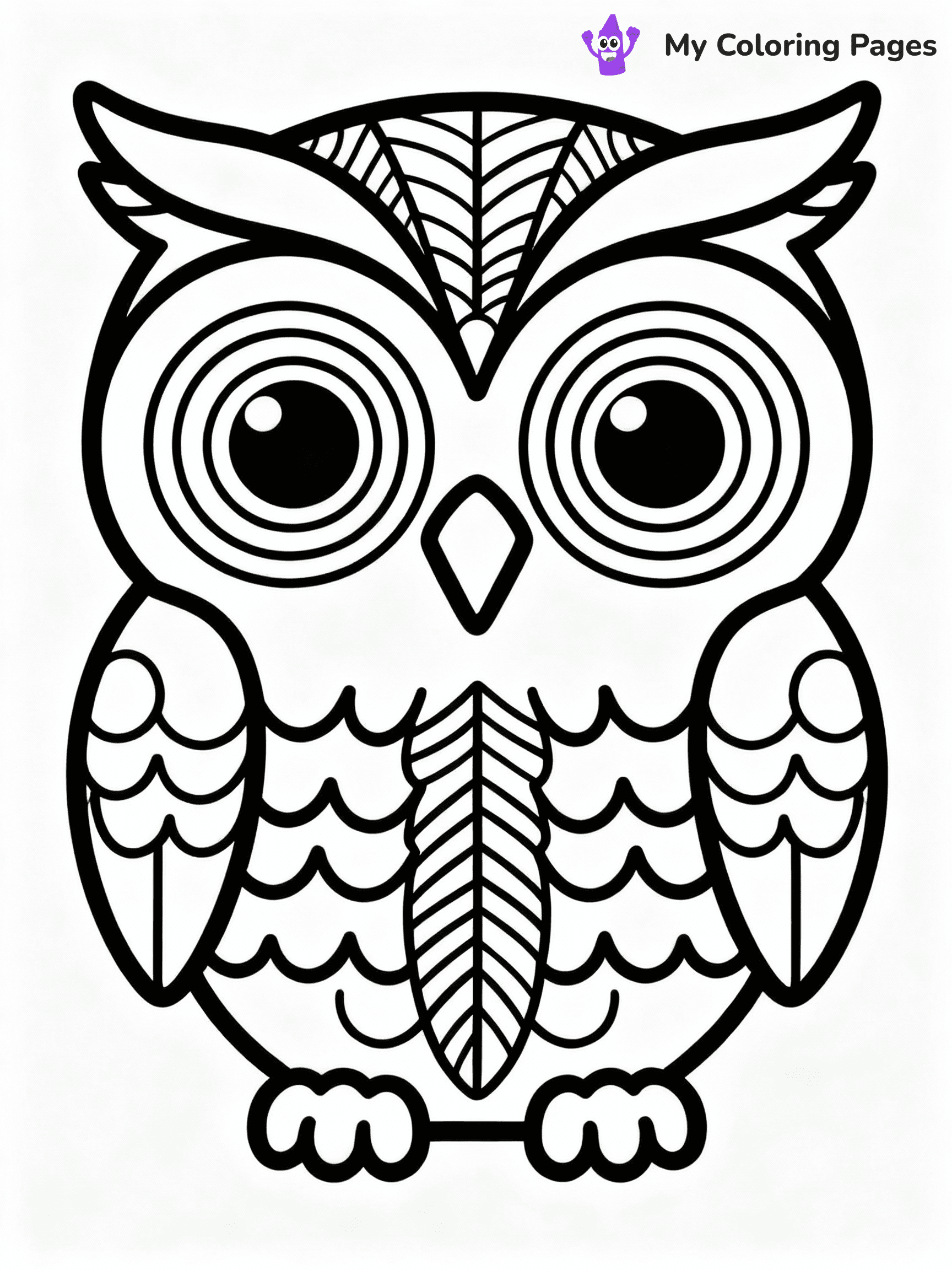 ⚠️ CRITICAL REQUIREMENT - ABSOLUTE BLACK AND WHITE ONLY ⚠️
This MUST be a BLACK AND WHITE line drawing ONLY. NO COLORS whatsoever.
- ONLY pure black lines (#000000) on pure white background (#FFFFFF)
- ABSOLUTELY NO colors, NO shading, NO gradients, NO grayscale
- If there are ANY colors in the output, the image is REJECTED
- This is a COLORING PAGE - meant to be COLORED IN by children
- The output must be UNCOLORED line art ready for coloring
⚠️ SUBJECT TO DRAW: Animal-themed sugar skull featuring a detailed owl, large eyes, feathers incorporated into the design, whimsical style
(REMEMBER: Output must be BLACK AND WHITE line art only, NOT colored!)
# COLORING PAGE: BLACK OUTLINES ONLY - WHITE BACKGROUND MANDATORY
Create a **coloring book page** using EXACTLY two values: black lines, white space.
## NON-NEGOTIABLE BINARY RULES
- **ONLY #000000 (black) and #FFFFFF (white)** - NO other values exist
- **EVERY PIXEL = BLACK OR WHITE** - no gray/shading/antialiasing
- **WHITE BACKGROUND MANDATORY** - entire canvas stays white
- **ALL SHAPES HOLLOW** - everything is empty outlines waiting to be colored
- **FORBIDDEN:** fills, shading, gradients, patterns, textures, colors
- **NO SOLID REGIONS** - if it's not a thin line, it's wrong
## Universal Line Standards
- Black outlines ONLY - thin, uniform weight
- Every shape completely empty inside
- Closed contours suitable for coloring
- Simple flat illustration - zero depth/3D/realism
- **Style:** Whimsical Doodle Art Alley - rounded, friendly outlines (unless specified)
## Everything = Outline Only
- Characters/animals: hollow shapes
- Objects/clothing: empty contours
- Backgrounds/scenery: line work only
- Natural elements: outlined forms
- Dark/night areas: don't exist (use outlined symbols)
- Textures/patterns: convert to simple lines
## The Test
Can a child color EVERY white space with crayons? If any area is pre-filled/shaded/gray or colored in, it FAILS. Every shape must be waiting to receive color.
**FINAL OUTPUT**: Binary coloring page. Black lines define shapes. White spaces ready for coloring. Nothing else exists. No exceptions. Print-ready.
⚠️ FINAL REMINDER: Draw the subject "Animal-themed sugar skull featuring a detailed owl, large eyes, feathers incorporated into the design, whimsical style" as BLACK AND WHITE line art. Zero colors in output.