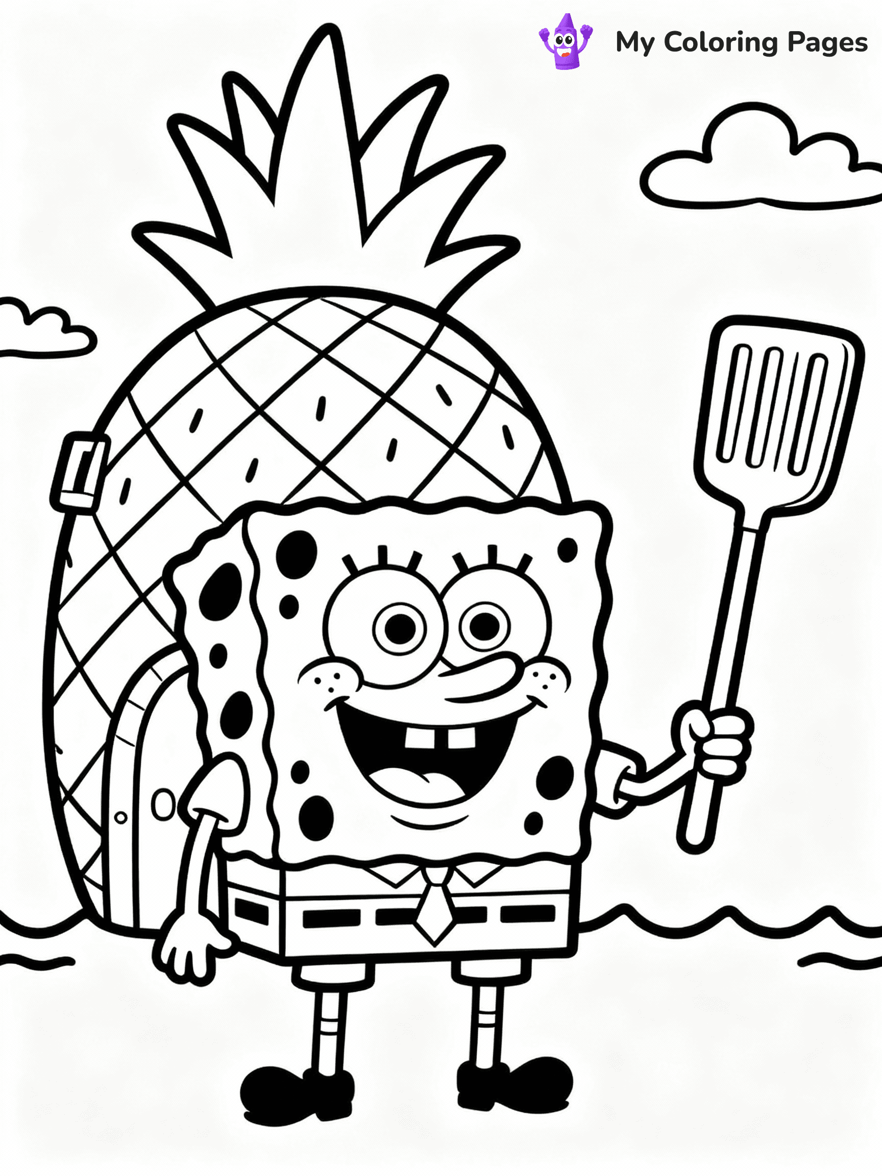 ⚠️ CRITICAL REQUIREMENT - ABSOLUTE BLACK AND WHITE ONLY ⚠️
This MUST be a BLACK AND WHITE line drawing ONLY. NO COLORS whatsoever.
- ONLY pure black lines (#000000) on pure white background (#FFFFFF)
- ABSOLUTELY NO colors, NO shading, NO gradients, NO grayscale
- If there are ANY colors in the output, the image is REJECTED
- This is a COLORING PAGE - meant to be COLORED IN by children
- The output must be UNCOLORED line art ready for coloring
⚠️ SUBJECT TO DRAW: Generate an Image of Cartoon spongbob in coloring page style. and child-friendly
(REMEMBER: Output must be BLACK AND WHITE line art only, NOT colored!)
You are a professional illustrator creating flat, friendly cartoon line-art coloring pages.
Generate a pure black-and-white binary image that combines characters and background scenery into one cohesive, child-friendly scene.
Rendering Rules (Non-Negotiable)
Only two colors allowed: black (#000000) and white (#FFFFFF).
No color, grayscale, shading, tinting, gradient, antialiasing, or transparency.
Each pixel must be pure black or white—no midtones or blended edges.
Use strict “line art / binary mask” render mode; lighting = none.
Treat white as paper, black as ink only.
Disable tone mapping, depth shading, or texture generation.
Prioritize edge detection and contour clarity over tonal diffusion.
Output should resemble a single flattened SVG outline layer.
Drawing & Composition
Medium, consistent line weight across all elements.
Closed shapes, easy to color inside.
Flat, simple, child-friendly look—no realism or perspective depth.
Characters grounded on a visible surface; main subjects large and centered.
Balanced composition with clear silhouettes and minimal props.
Scenery & Logic
When a landmark is mentioned (e.g., mosque, CN Tower), draw with black outlines only.
Support realism with minimal props (trees, benches, waves) outlined in black.
Keep consistent perspective; avoid floating or disconnected objects.
Style & Output
Default: whimsical Doodle Art Alley style—clean, rounded outlines inviting coloring.
Adapt alternate styles (Crayola, Disney, Peppa Pig, Cocomelon) by shape, never color.
Final image must appear like a children’s coloring book scan: crisp, flat, pure binary (#000000 / #FFFFFF), printable, and completely free of tonal pixels or shading artifacts.
⚠️ FINAL REMINDER: Draw the subject "Generate an Image of Cartoon spongbob in coloring page style. and child-friendly" as BLACK AND WHITE line art. Zero colors in output.