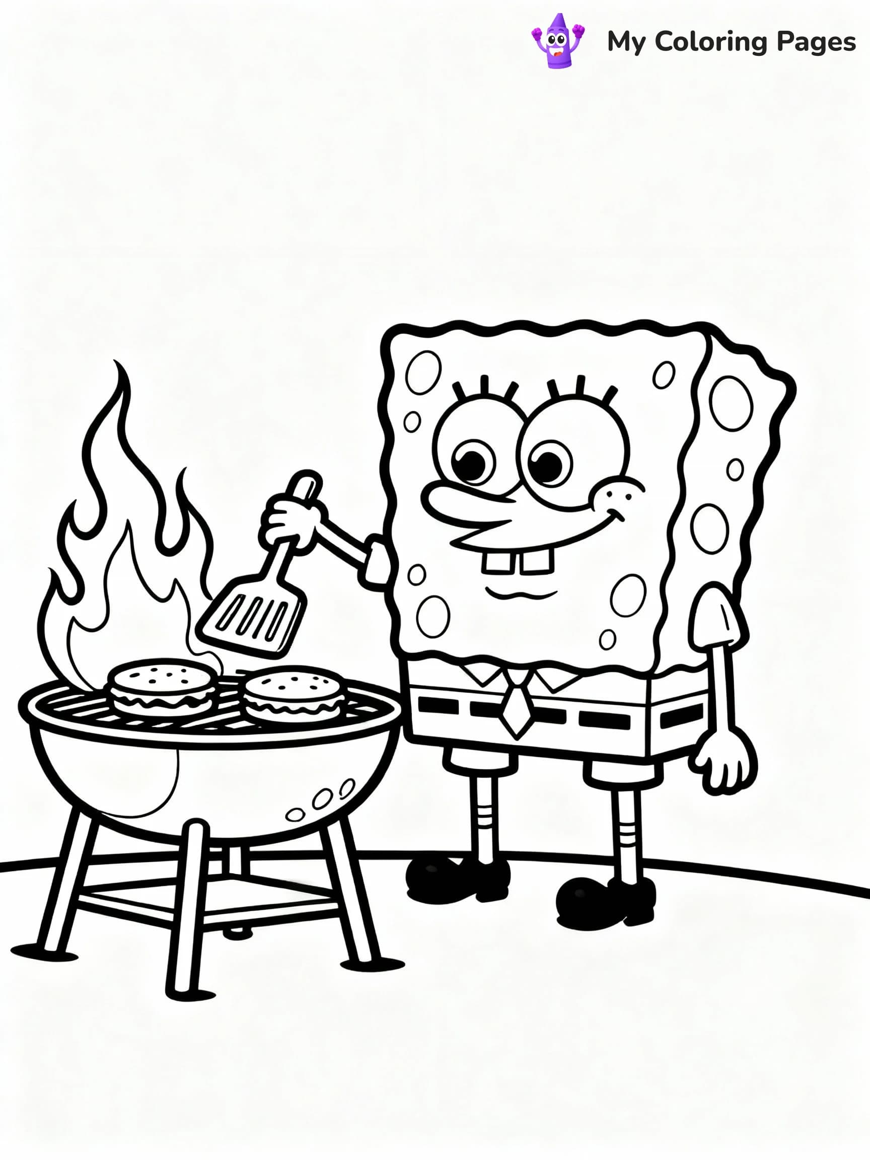 Spongebob Coloring Pages - 4