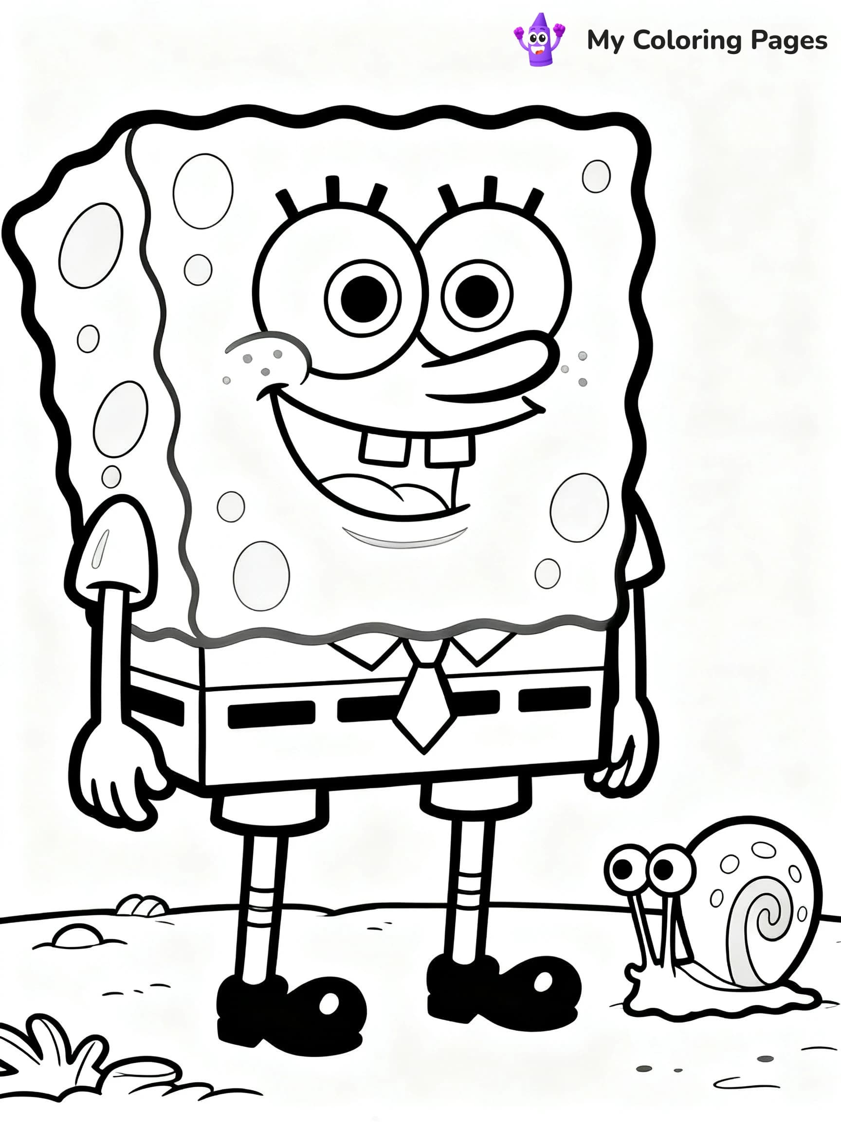 Spongebob Coloring Pages - 1