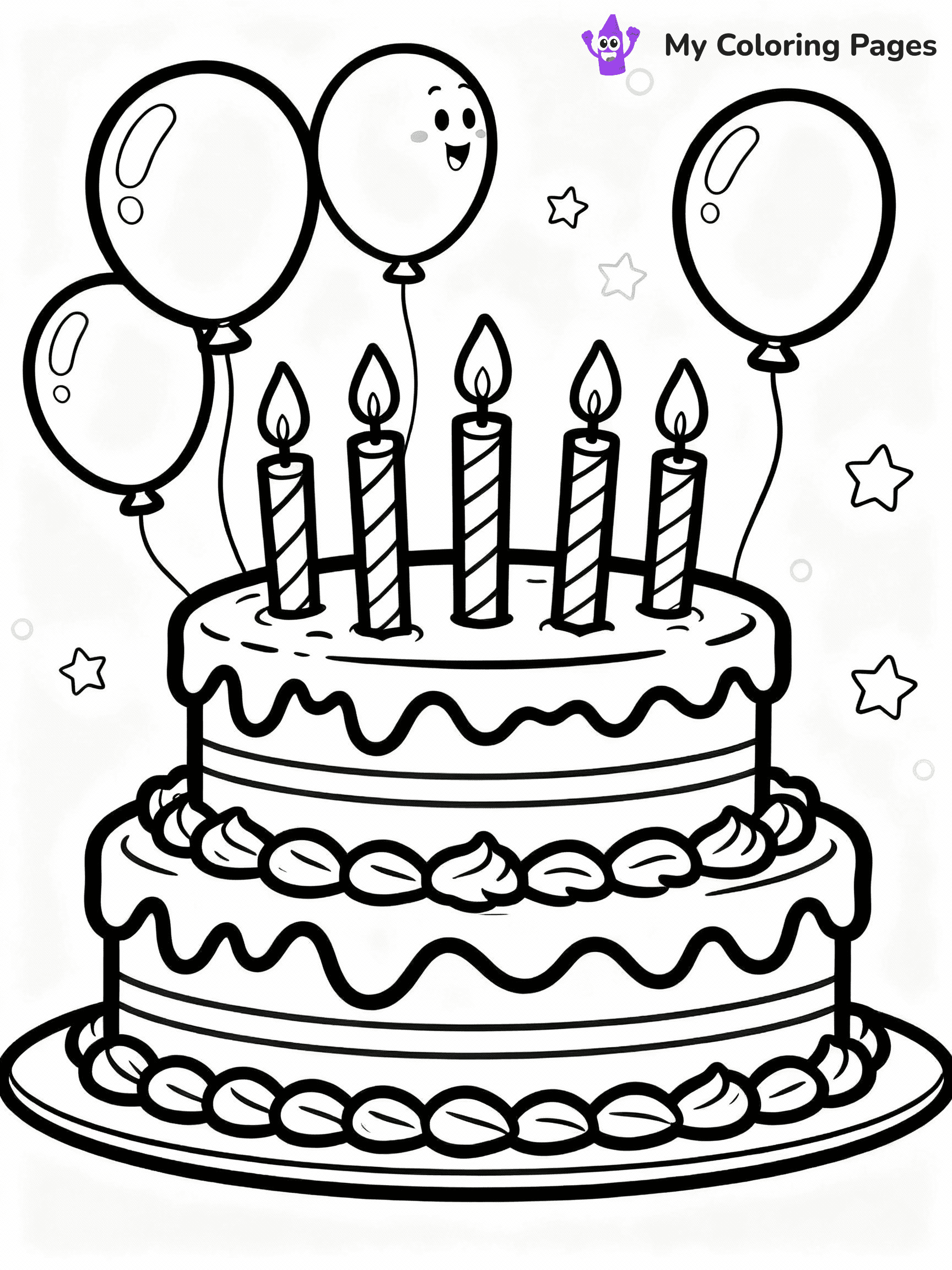 Happy Birthday Dad Coloring Pages - 24