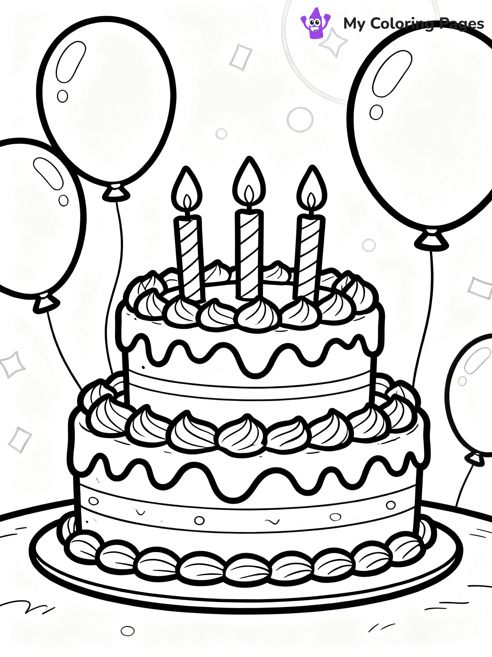 Happy Birthday Dad Coloring Pages - 22