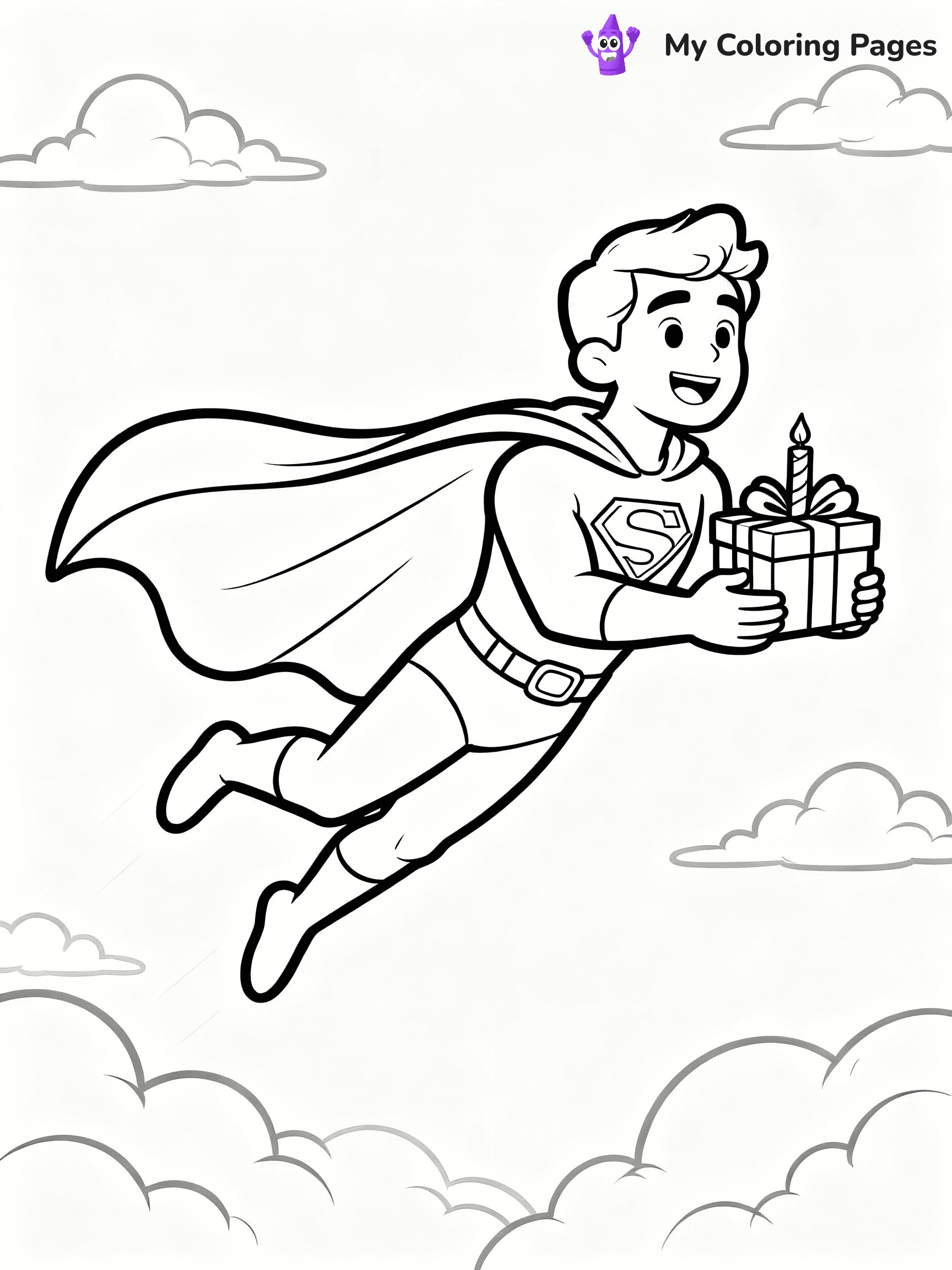 Happy Birthday Dad Coloring Pages - 10