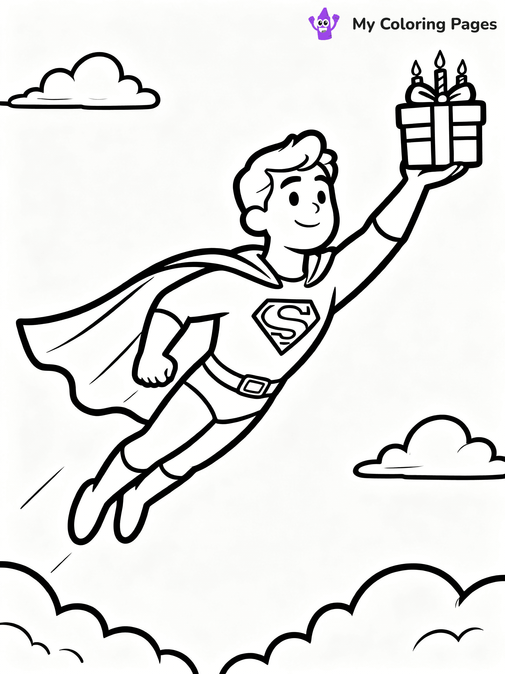 Happy Birthday Dad Coloring Pages - 7