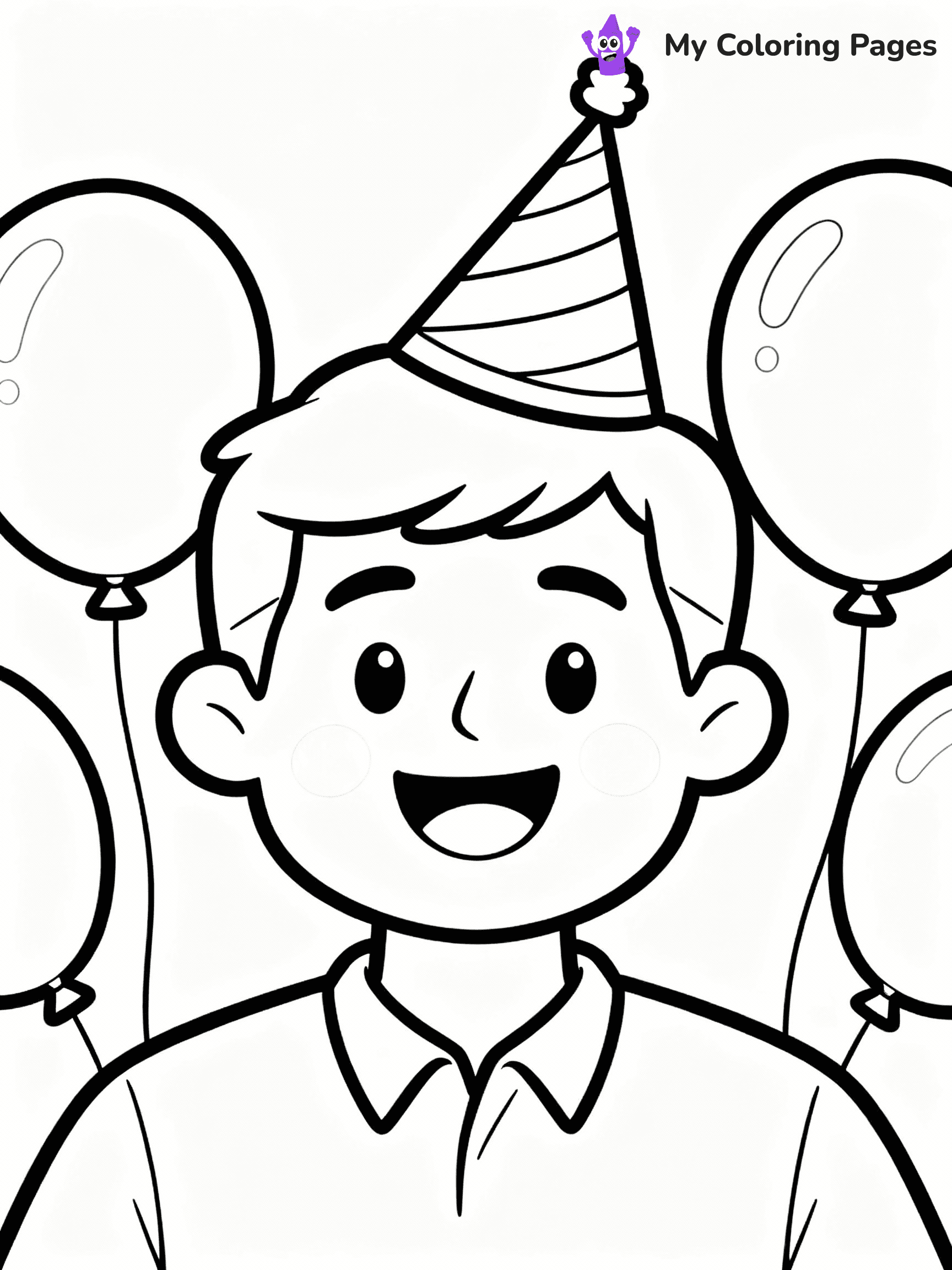 Happy Birthday Dad Coloring Pages - 6