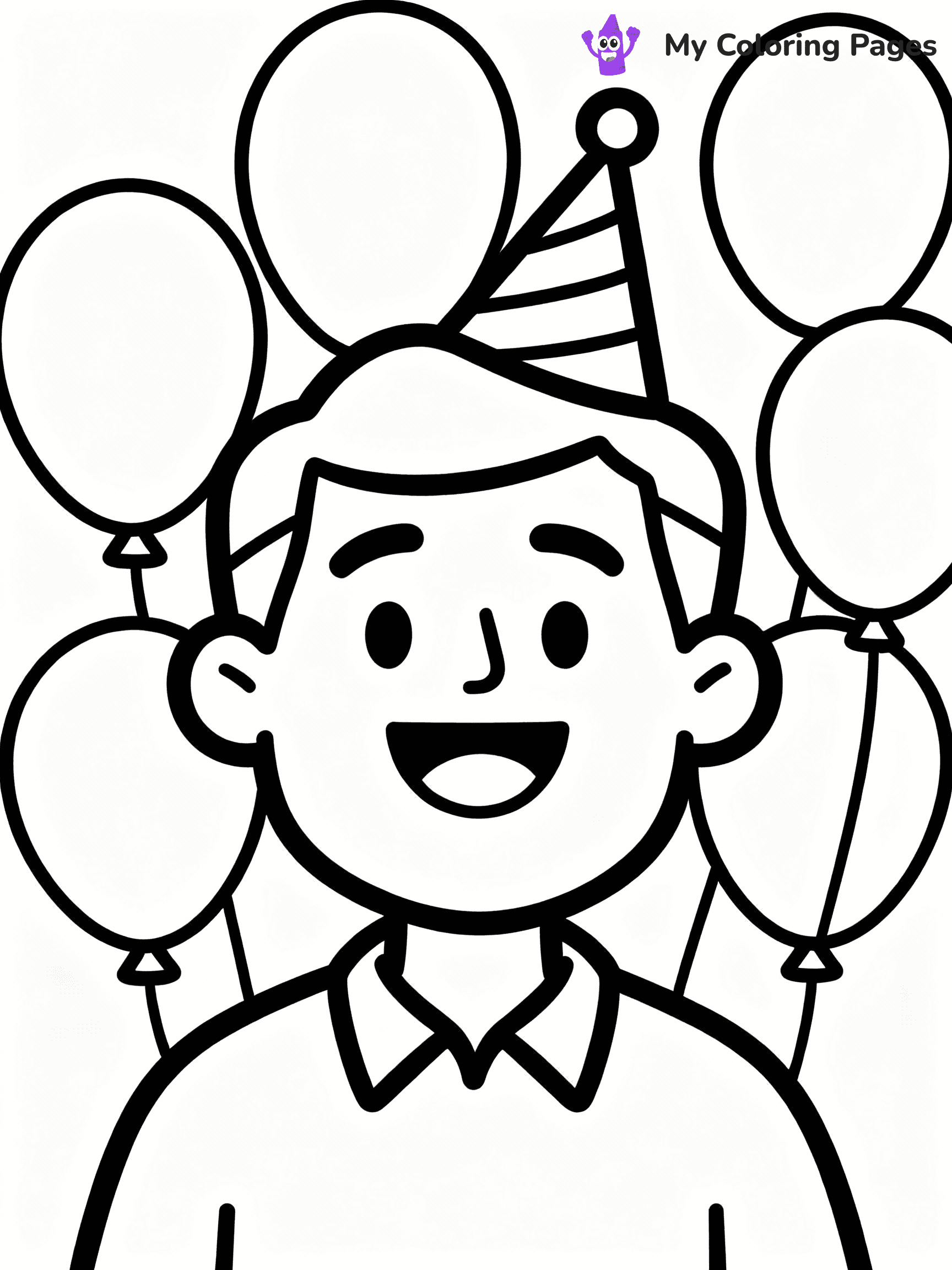 Happy Birthday Dad Coloring Pages - 5