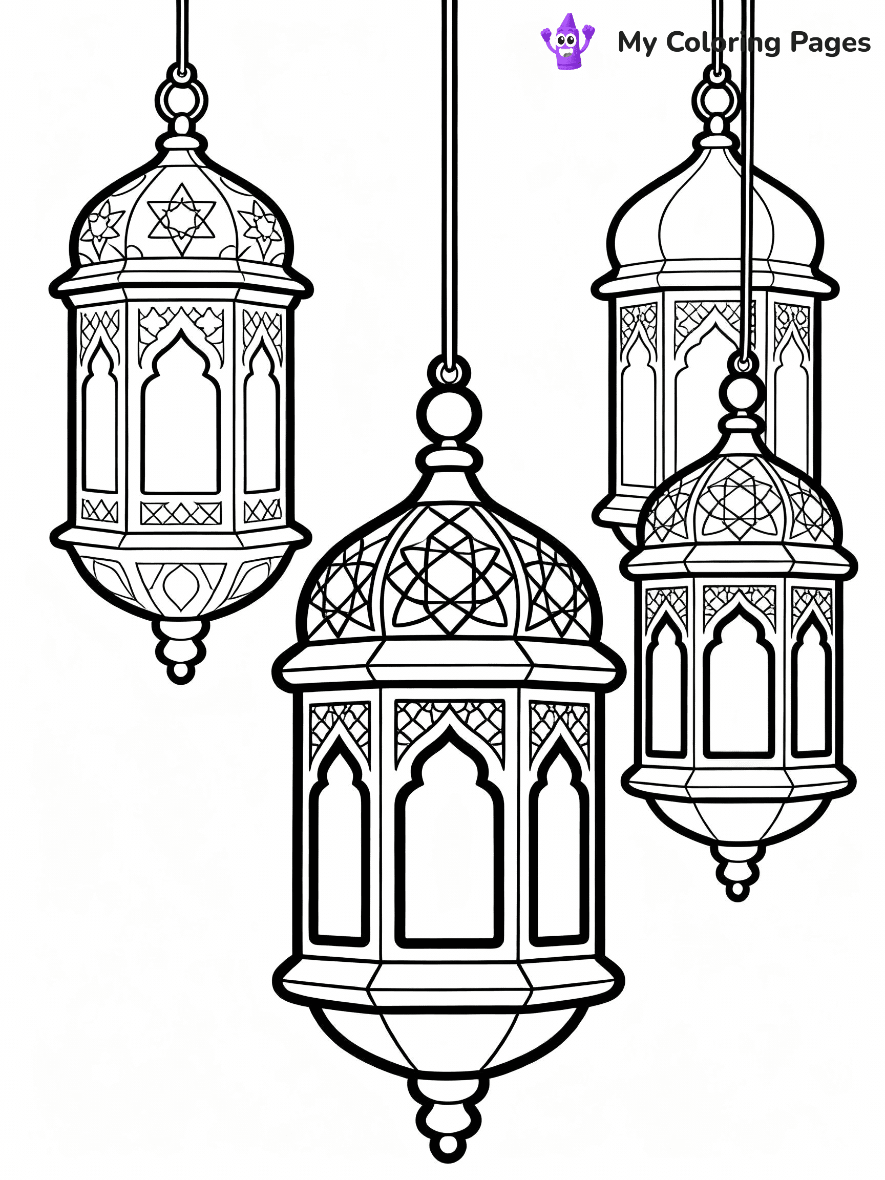 Islamic Coloring Pages - 64