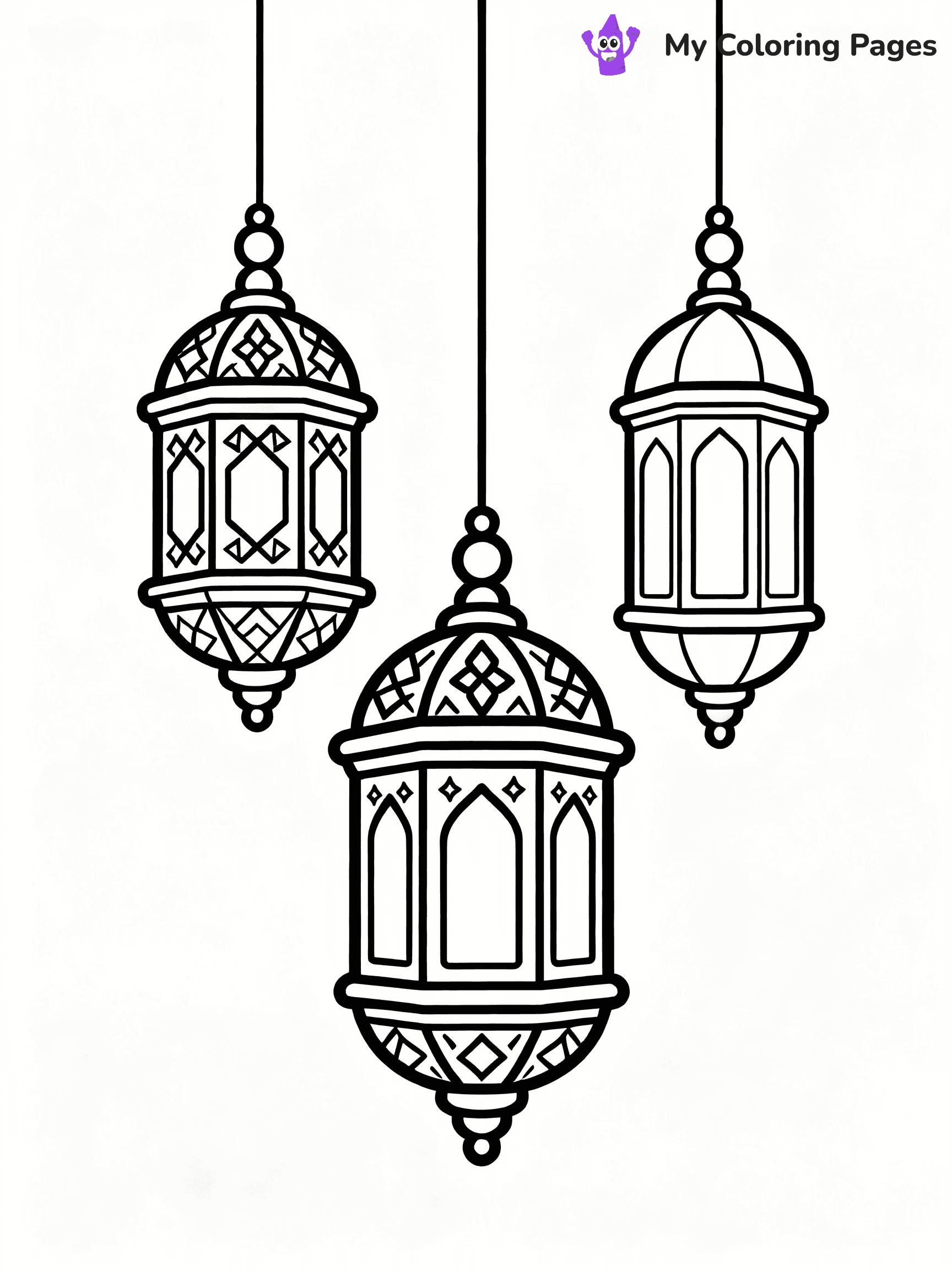 Islamic Coloring Pages - 63