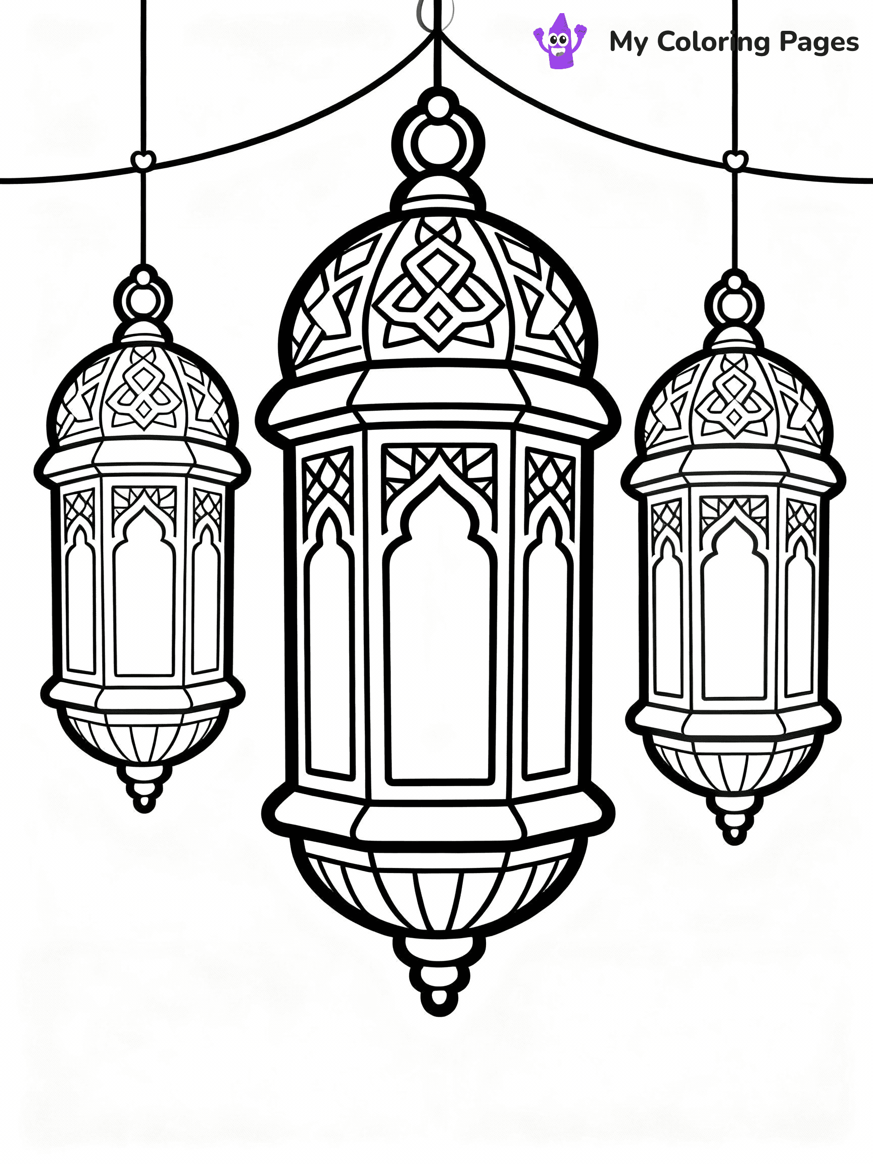Islamic Coloring Pages - 62