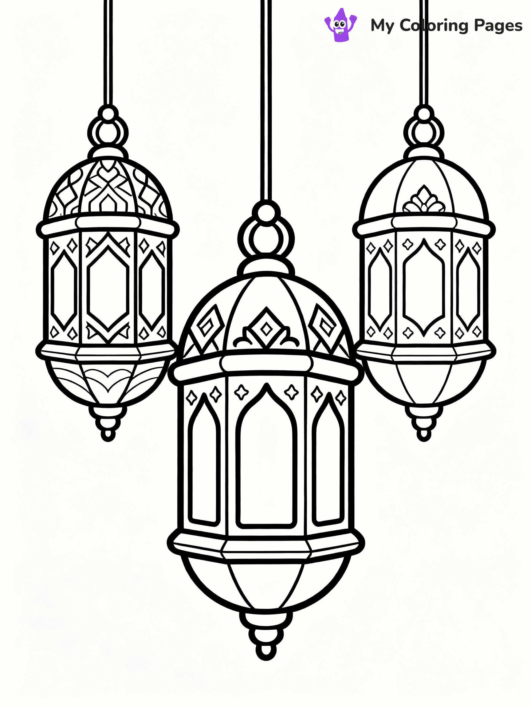 Islamic Coloring Pages - 61