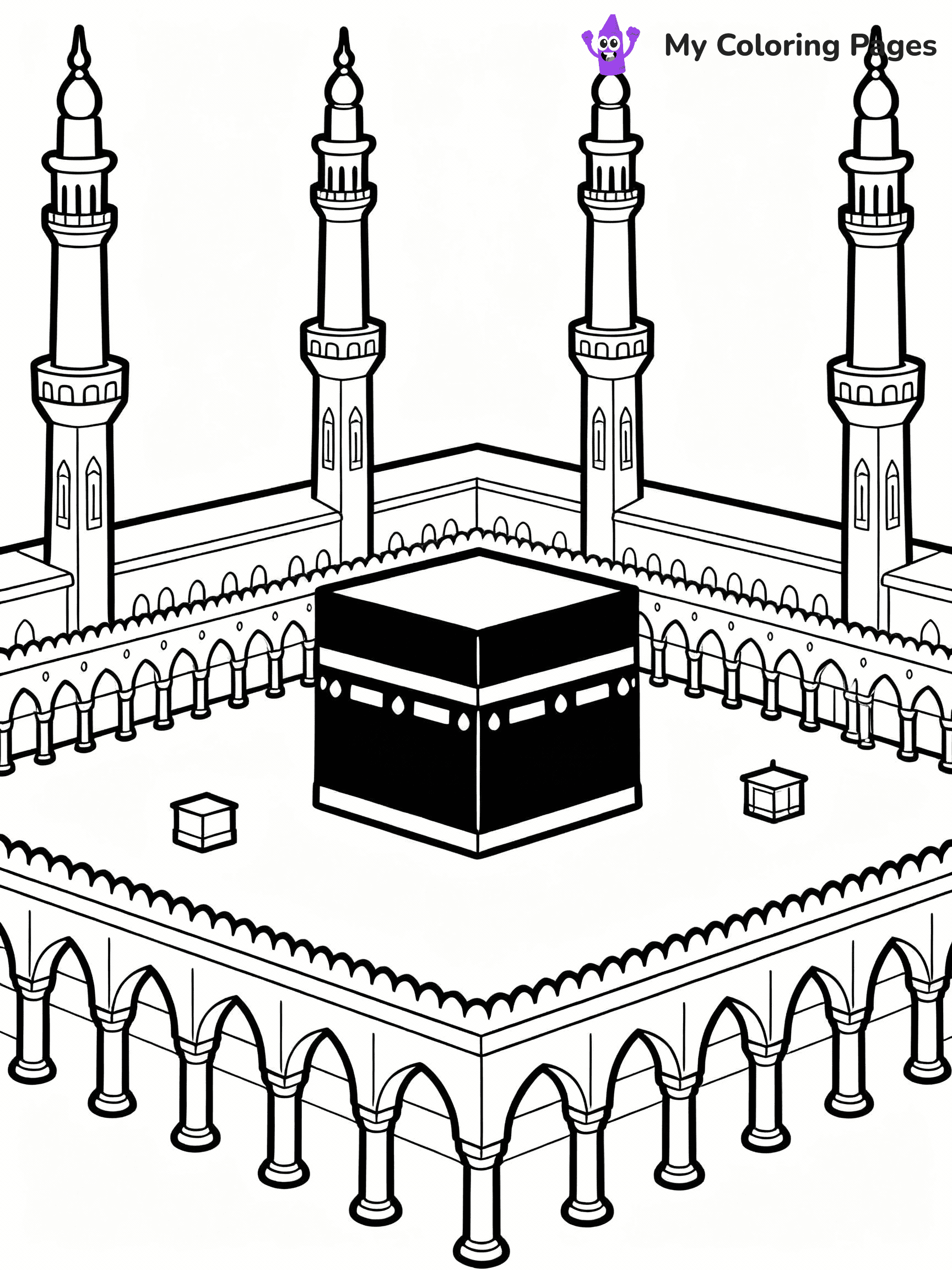 Islamic Coloring Pages - 24
