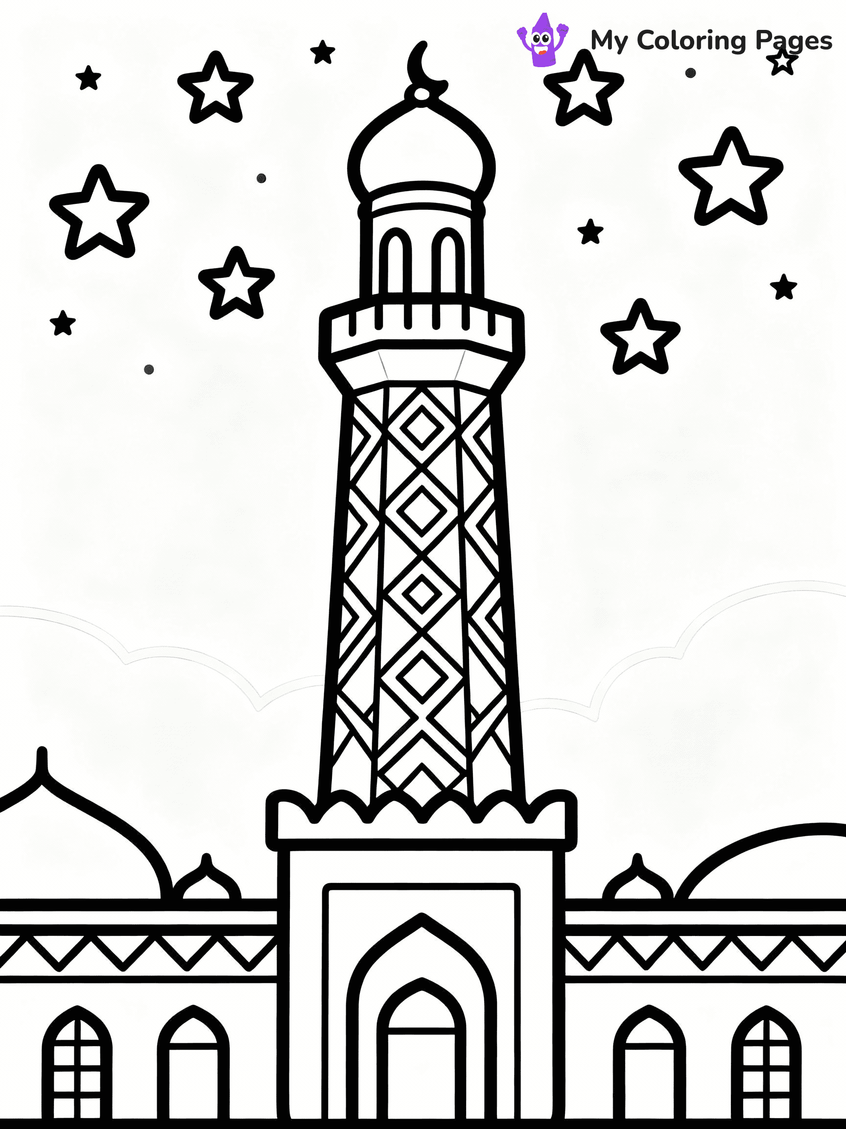 Islamic Coloring Pages - 10
