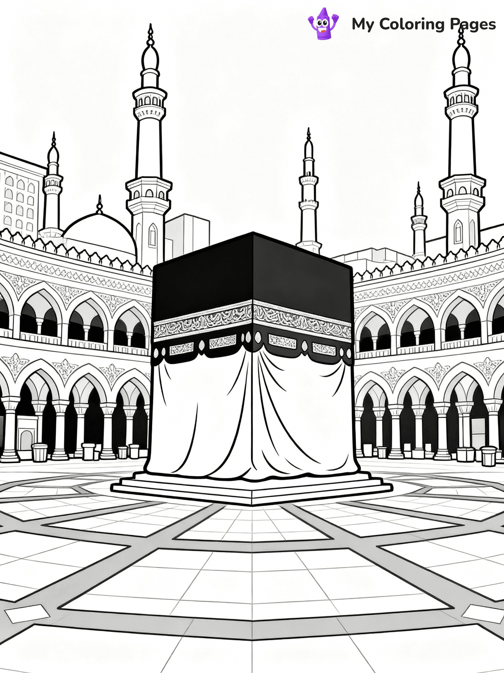Islamic Coloring Pages - 5