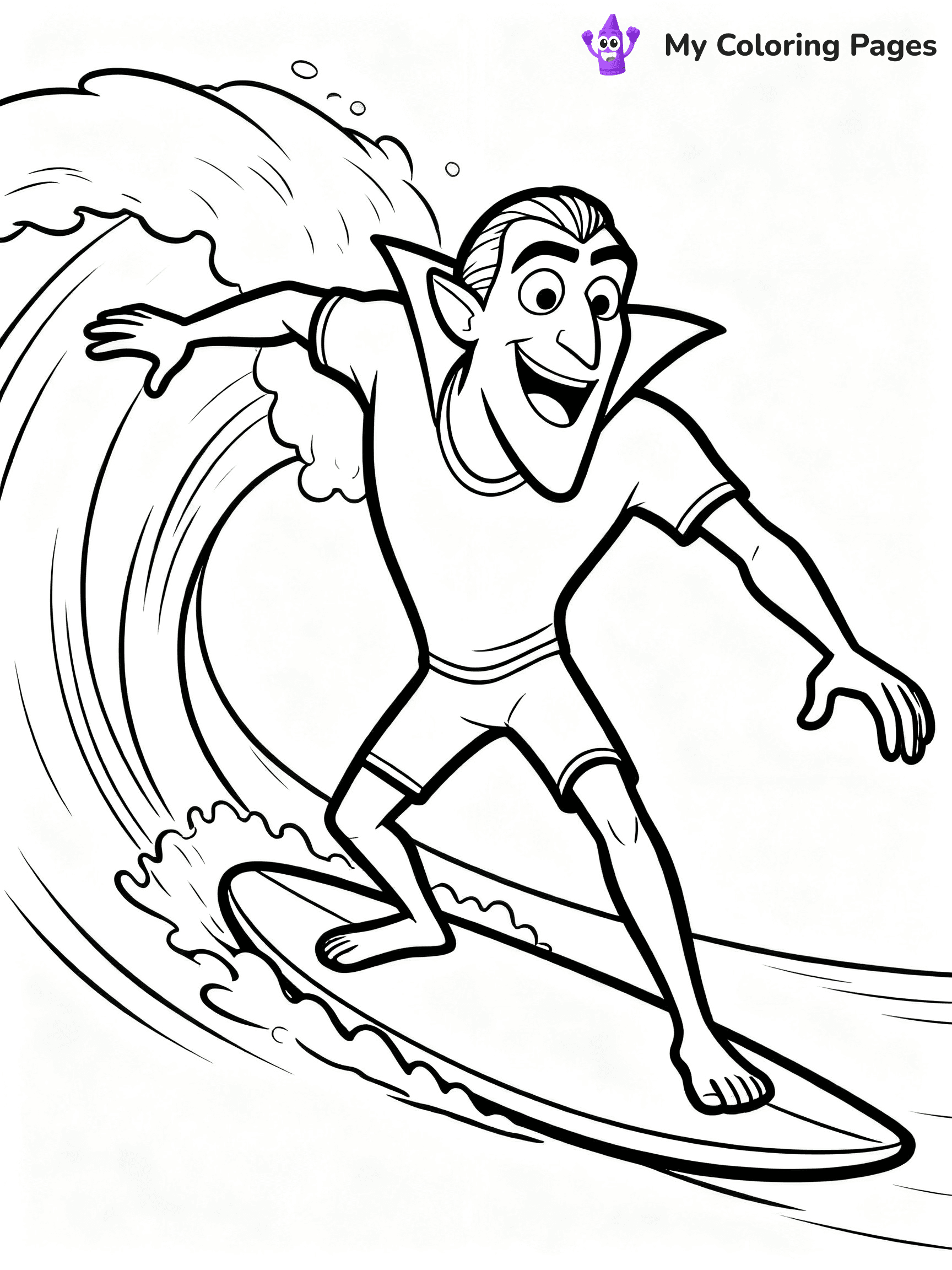 Hotel Transylvania Coloring Pages - 26