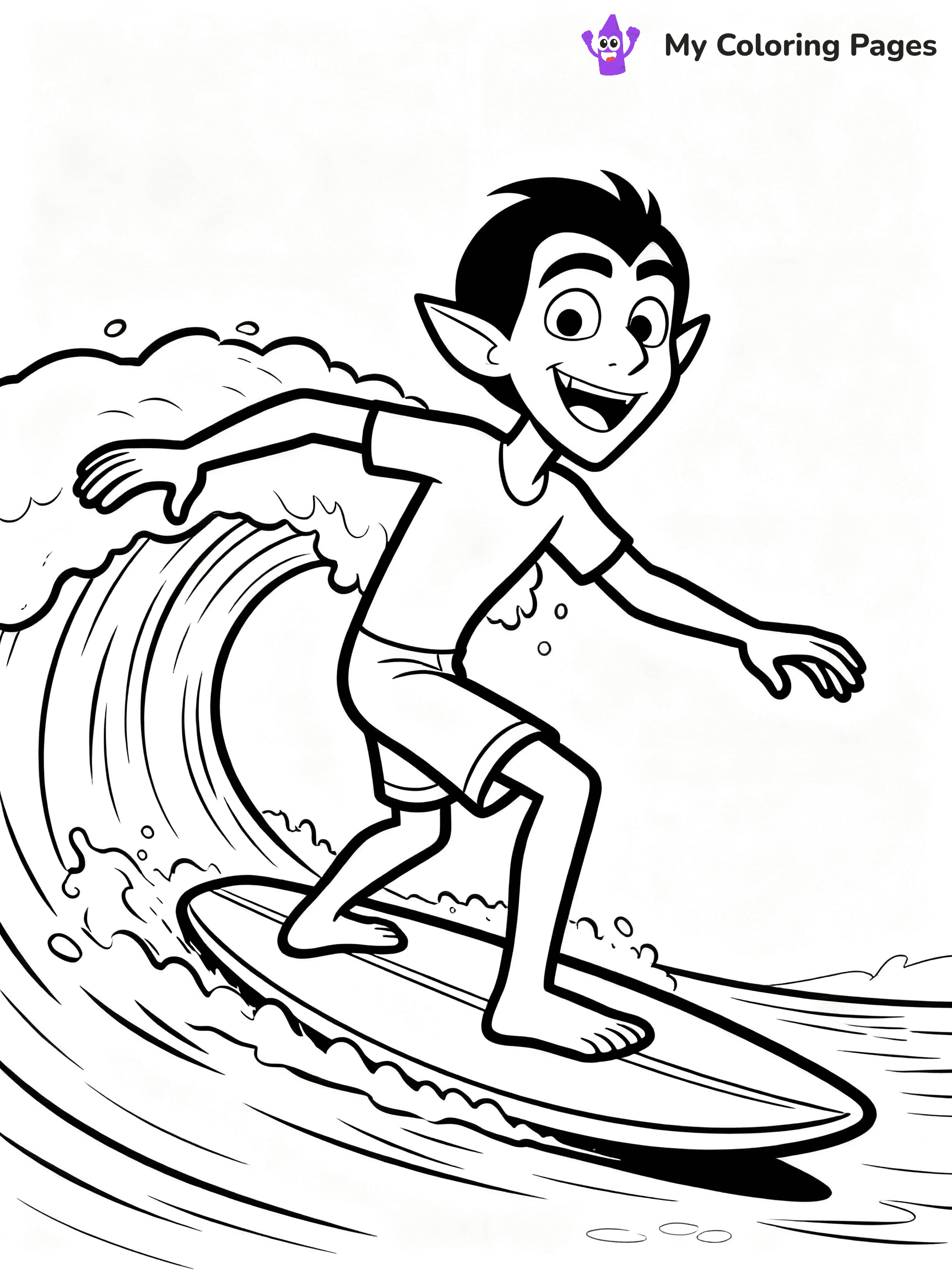 Hotel Transylvania Coloring Pages - 24