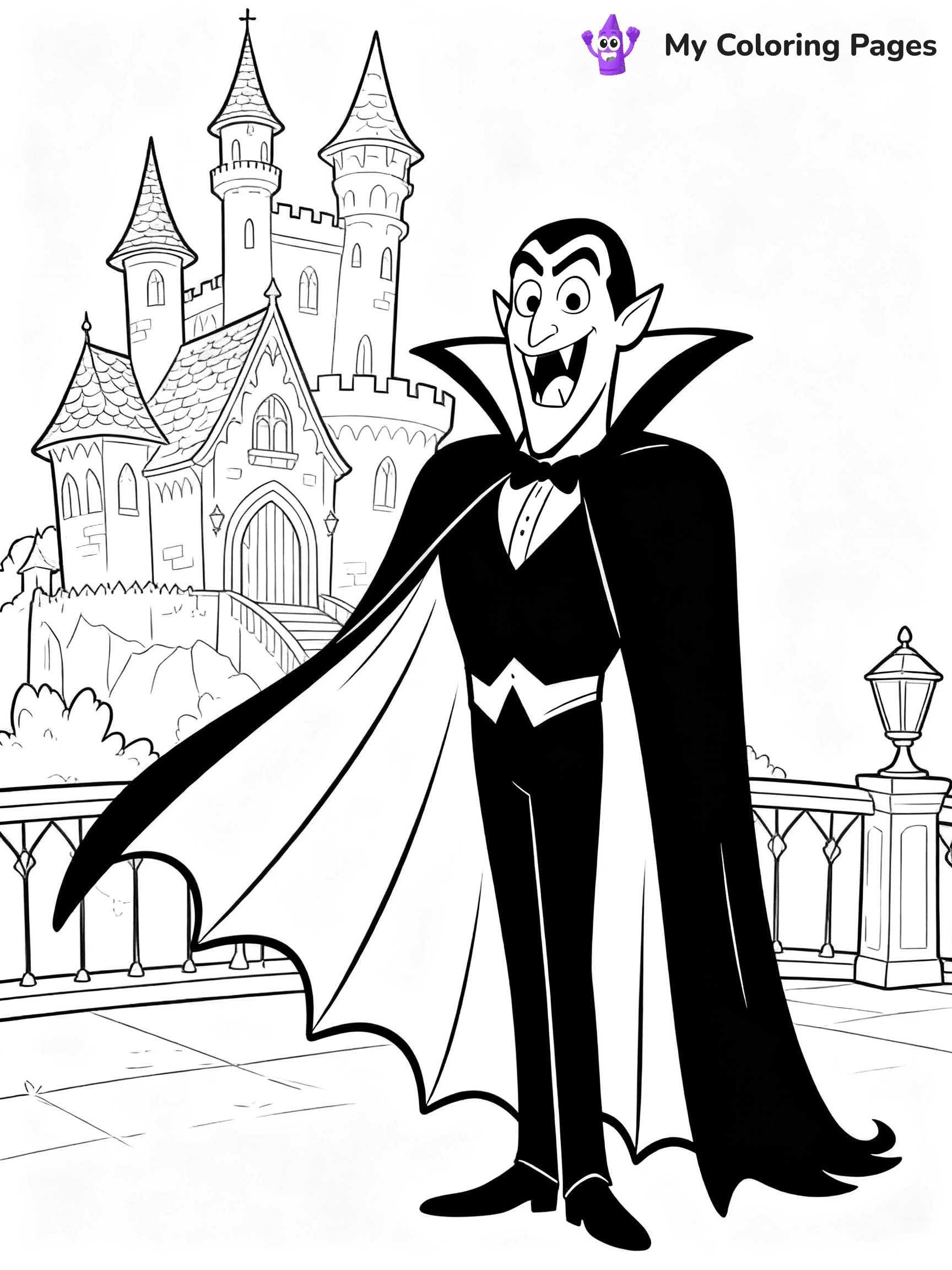 Hotel Transylvania Coloring Pages - 9