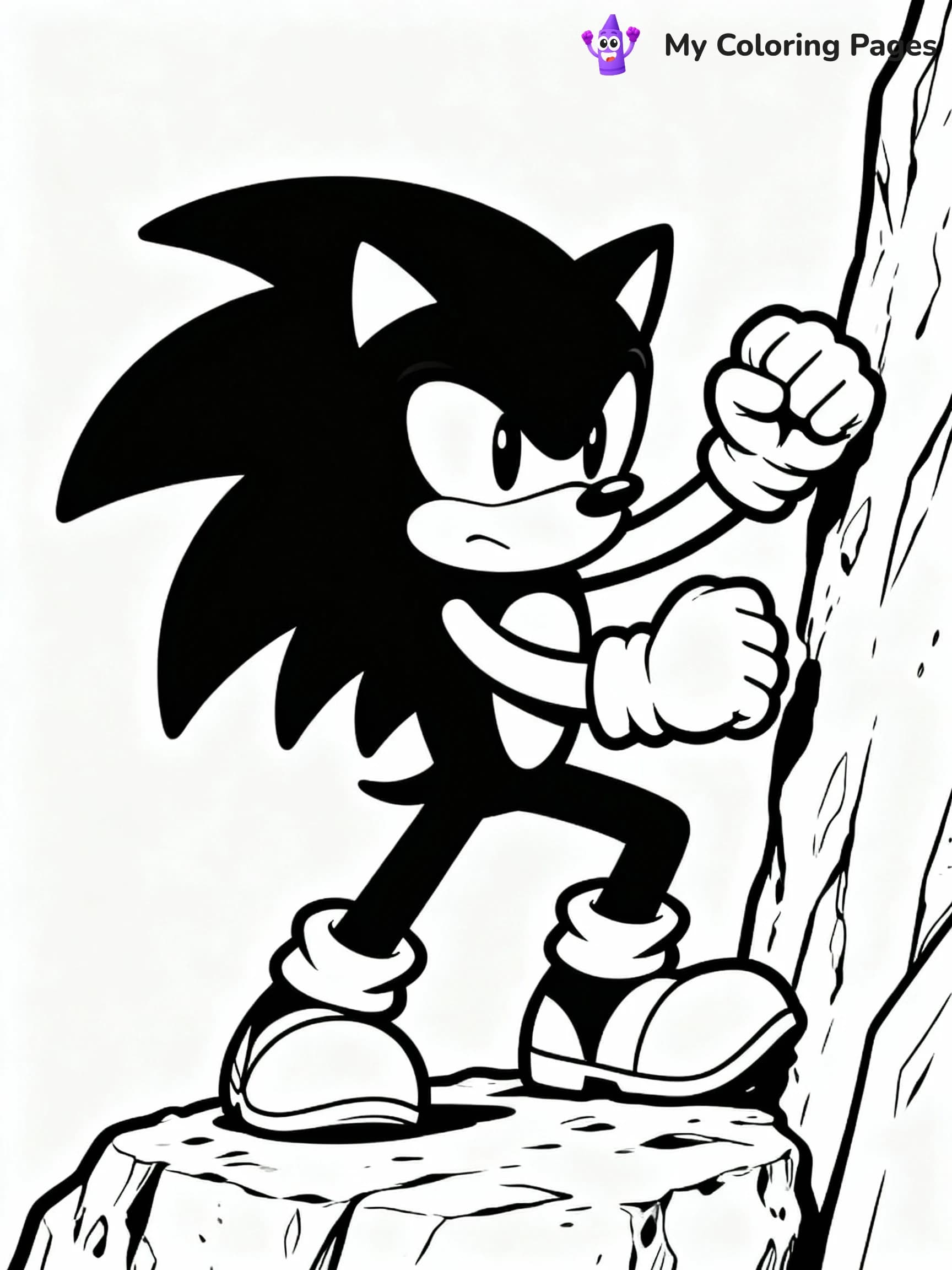 Sonic The Hedgehog Coloring Pages - 24