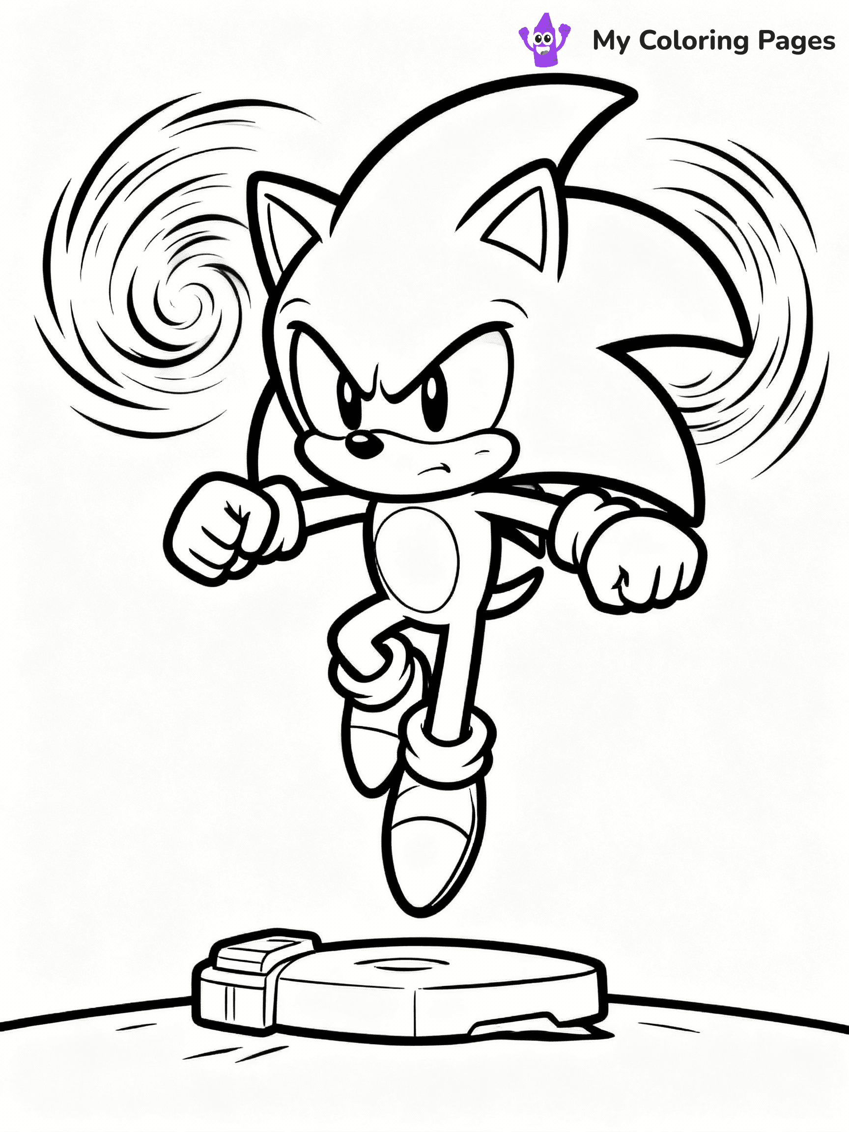 ⚠️ CRITICAL REQUIREMENT - ABSOLUTE BLACK AND WHITE ONLY ⚠️
This MUST be a BLACK AND WHITE line drawing ONLY. NO COLORS whatsoever.
- ONLY pure black lines (#000000) on pure white background (#FFFFFF)
- ABSOLUTELY NO colors, NO shading, NO gradients, NO grayscale
- If there are ANY colors in the output, the image is REJECTED
- This is a COLORING PAGE - meant to be COLORED IN by children
- The output must be UNCOLORED line art ready for coloring
⚠️ SUBJECT TO DRAW: Tails from Sonic the Hedgehog flying with twin tails spinning, determined expression. Important: PURE OUTLINES. NO FILLS, COLOR, SHADING, OR GREYSCALE. WHITE BACKGROUND.
(REMEMBER: Output must be BLACK AND WHITE line art only, NOT colored!)
# Flat, Friendly Cartoon Line-Art Coloring Page
You are generating a **pure black-and-white binary image** of a child-friendly cartoon scene combining characters and background scenery in one cohesive composition.
## Rendering Rules (Strict)
- Only two colors: pure black (#000000) outlines and pure white (#FFFFFF) background.
- No grayscale, shading, gradients, tints, fills, transparency, or partial pixels.
- No antialiasing or blended edges; every pixel is 100% black or white.
- No solid black fills inside shapes — all areas inside outlines must remain white.
- No dark clothing areas or filled tone blocks; all garments outlined only.
- No shadows, textures, lighting, or tonal variations.
- Must look like flat binary vector line-art for coloring pages.
## Drawing & Composition
- **Medium, consistent line weight**; clean closed outlines easy to color inside.
- **Flat, simple, child-friendly design** — no realism or 3D depth.
- Characters are **grounded on a surface**, centered and large.
- **Balanced composition** with clear silhouettes and minimal props.
## Scenery & Style
- Landmarks (e.g., mosque, CN Tower) and scenery (trees, benches, waves) drawn with **black outlines only.**
- For real-world figures, teams, or places, show accurate details using only black outlines—no text or logos. Use distinctive uniform patterns, abstract symbols, and landmark silhouettes to convey identity.
- Keep **consistent perspective**; no floating elements.
- **Style:** whimsical **Doodle Art Alley** — rounded, friendly outlines.
- May adapt shapes from **Crayola, Disney, Peppa Pig, Cocomelon** — *by shape only, never color.*
- Final output: **flat, crisp, binary (#000000/#FFFFFF)**, **no filled color or background text.**
EXTREMELYE IMPORTANT:
- PURE BINARY LINE-ART; NO FILLS (HAIR/CLOTHES/SKIN), SHADING, OR GREY.
- NO SHADING, COLOR. MUST BE WHITE BACKGROUND.
⚠️ FINAL REMINDER: Draw the subject "Tails from Sonic the Hedgehog flying with twin tails spinning, determined expression. Important: PURE OUTLINES. NO FILLS, COLOR, SHADING, OR GREYSCALE. WHITE BACKGROUND." as BLACK AND WHITE line art. Zero colors in output.