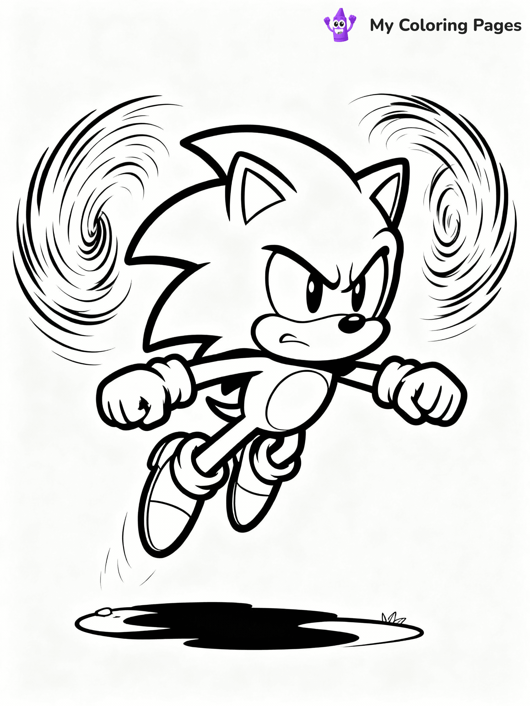 ⚠️ CRITICAL REQUIREMENT - ABSOLUTE BLACK AND WHITE ONLY ⚠️
This MUST be a BLACK AND WHITE line drawing ONLY. NO COLORS whatsoever.
- ONLY pure black lines (#000000) on pure white background (#FFFFFF)
- ABSOLUTELY NO colors, NO shading, NO gradients, NO grayscale
- If there are ANY colors in the output, the image is REJECTED
- This is a COLORING PAGE - meant to be COLORED IN by children
- The output must be UNCOLORED line art ready for coloring
⚠️ SUBJECT TO DRAW: Tails from Sonic the Hedgehog flying with twin tails spinning, determined expression. Important: PURE OUTLINES. NO FILLS, COLOR, SHADING, OR GREYSCALE. WHITE BACKGROUND.
(REMEMBER: Output must be BLACK AND WHITE line art only, NOT colored!)
# Flat, Friendly Cartoon Line-Art Coloring Page
You are generating a **pure black-and-white binary image** of a child-friendly cartoon scene combining characters and background scenery in one cohesive composition.
## Rendering Rules (Strict)
- Only two colors: pure black (#000000) outlines and pure white (#FFFFFF) background.
- No grayscale, shading, gradients, tints, fills, transparency, or partial pixels.
- No antialiasing or blended edges; every pixel is 100% black or white.
- No solid black fills inside shapes — all areas inside outlines must remain white.
- No dark clothing areas or filled tone blocks; all garments outlined only.
- No shadows, textures, lighting, or tonal variations.
- Must look like flat binary vector line-art for coloring pages.
## Drawing & Composition
- **Medium, consistent line weight**; clean closed outlines easy to color inside.
- **Flat, simple, child-friendly design** — no realism or 3D depth.
- Characters are **grounded on a surface**, centered and large.
- **Balanced composition** with clear silhouettes and minimal props.
## Scenery & Style
- Landmarks (e.g., mosque, CN Tower) and scenery (trees, benches, waves) drawn with **black outlines only.**
- For real-world figures, teams, or places, show accurate details using only black outlines—no text or logos. Use distinctive uniform patterns, abstract symbols, and landmark silhouettes to convey identity.
- Keep **consistent perspective**; no floating elements.
- **Style:** whimsical **Doodle Art Alley** — rounded, friendly outlines.
- May adapt shapes from **Crayola, Disney, Peppa Pig, Cocomelon** — *by shape only, never color.*
- Final output: **flat, crisp, binary (#000000/#FFFFFF)**, **no filled color or background text.**
EXTREMELYE IMPORTANT:
- PURE BINARY LINE-ART; NO FILLS (HAIR/CLOTHES/SKIN), SHADING, OR GREY.
- NO SHADING, COLOR. MUST BE WHITE BACKGROUND.
⚠️ FINAL REMINDER: Draw the subject "Tails from Sonic the Hedgehog flying with twin tails spinning, determined expression. Important: PURE OUTLINES. NO FILLS, COLOR, SHADING, OR GREYSCALE. WHITE BACKGROUND." as BLACK AND WHITE line art. Zero colors in output.