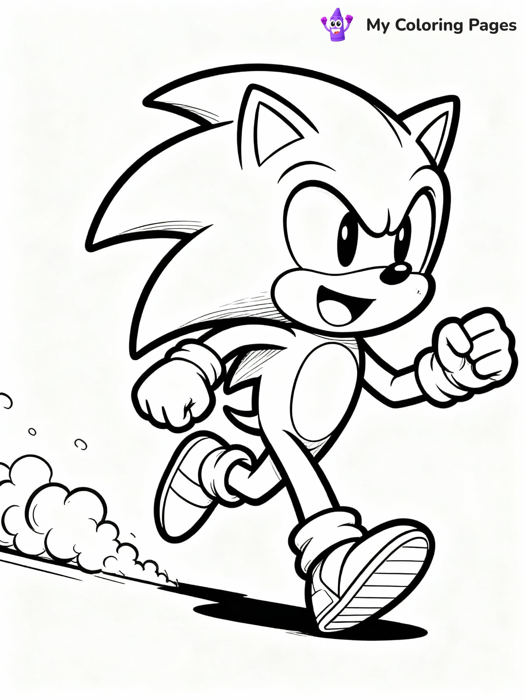Sonic The Hedgehog Coloring Pages - 15