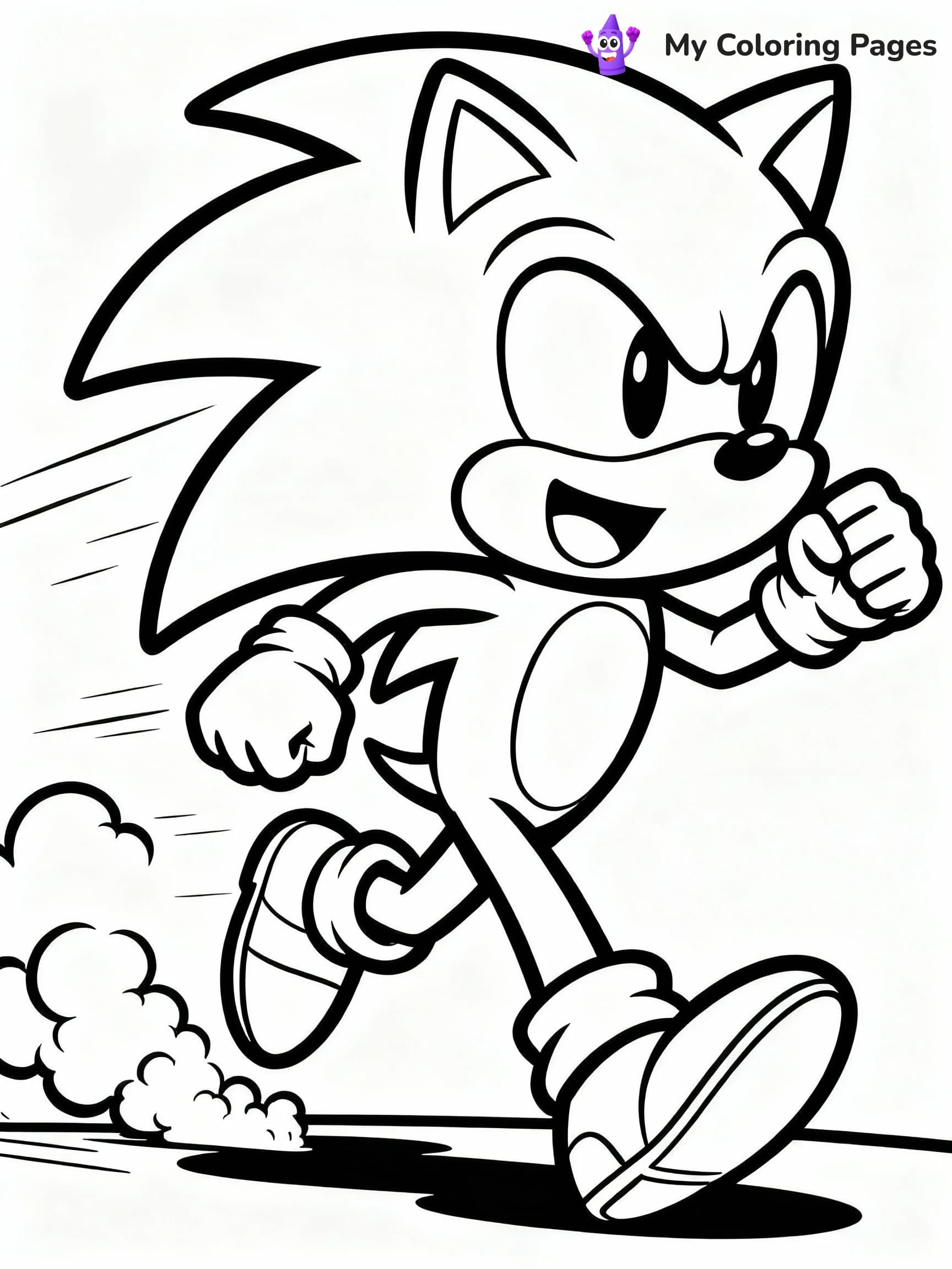Sonic The Hedgehog Coloring Pages - 14